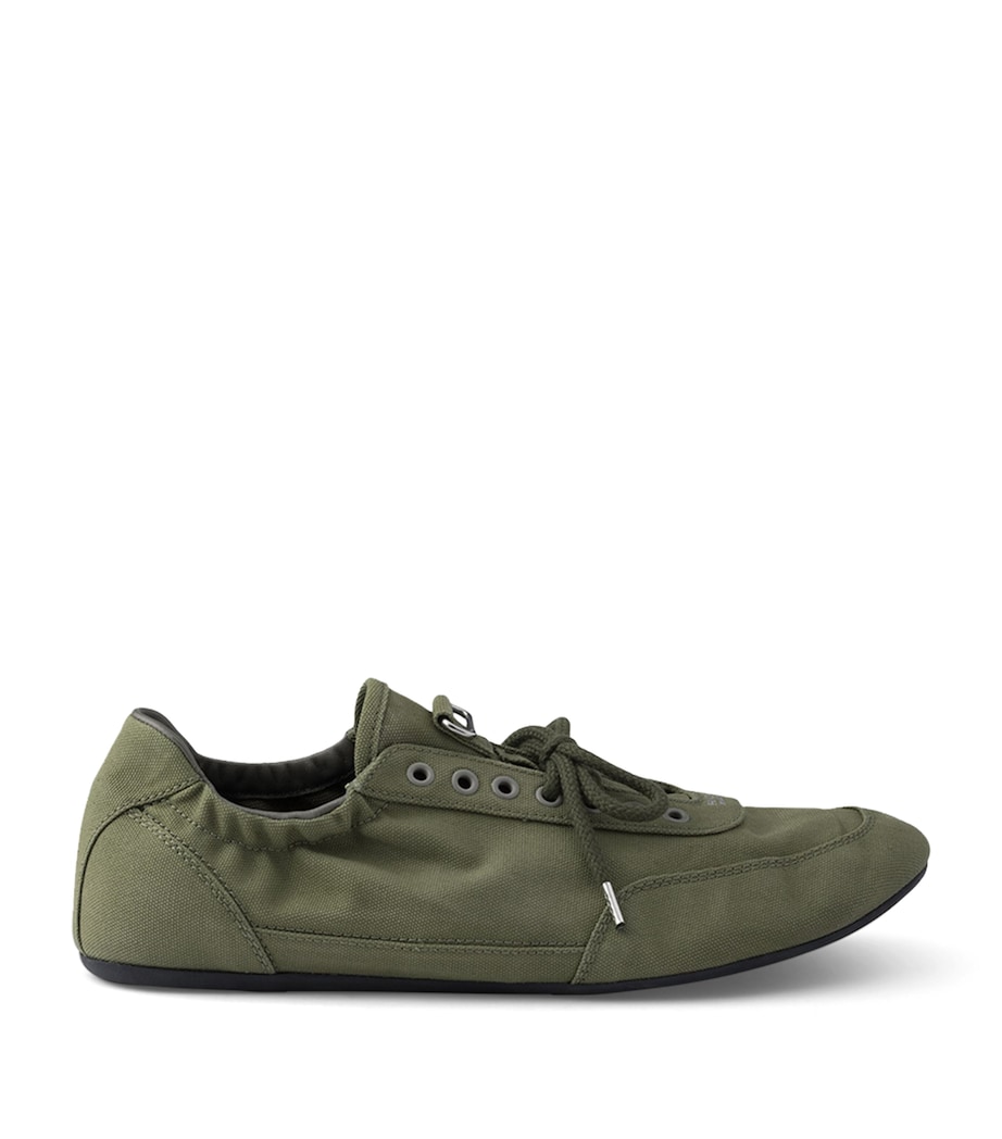 Prada Canvas Collapse Sneakers Image 1