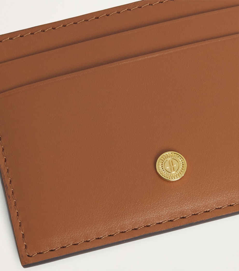 Leather Card Holder TAN Image 3