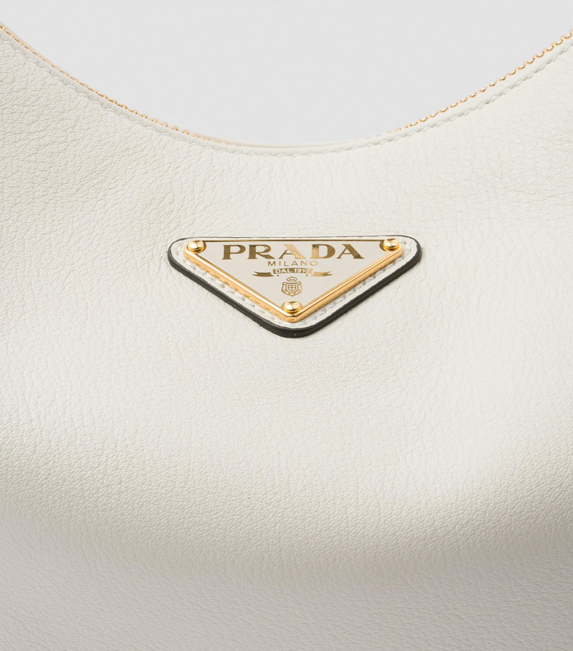 Large Leather Arqué Shoulder Bag F0PG7 Image 4