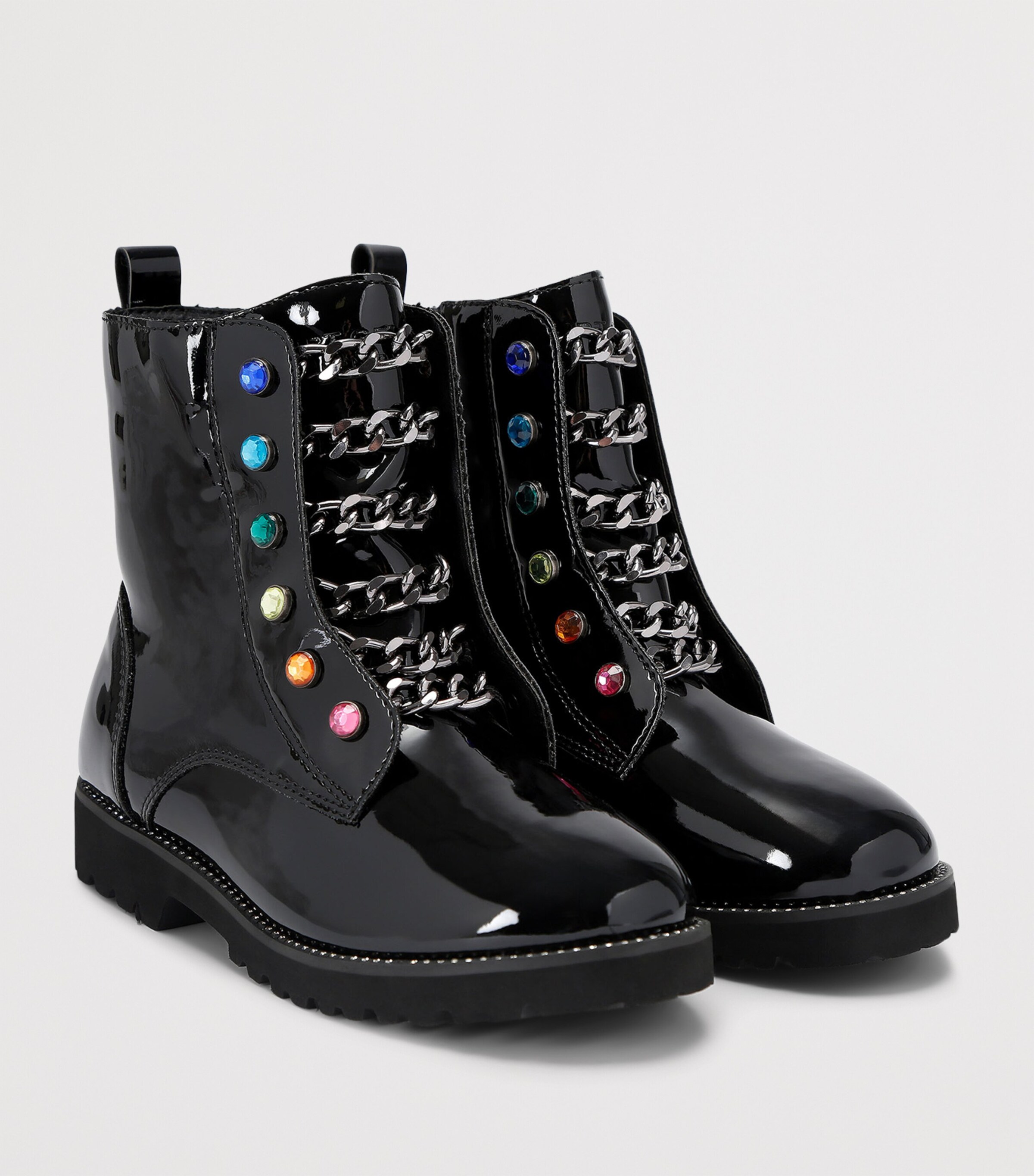 Patent Mini Bax Boots BLACK Image 3