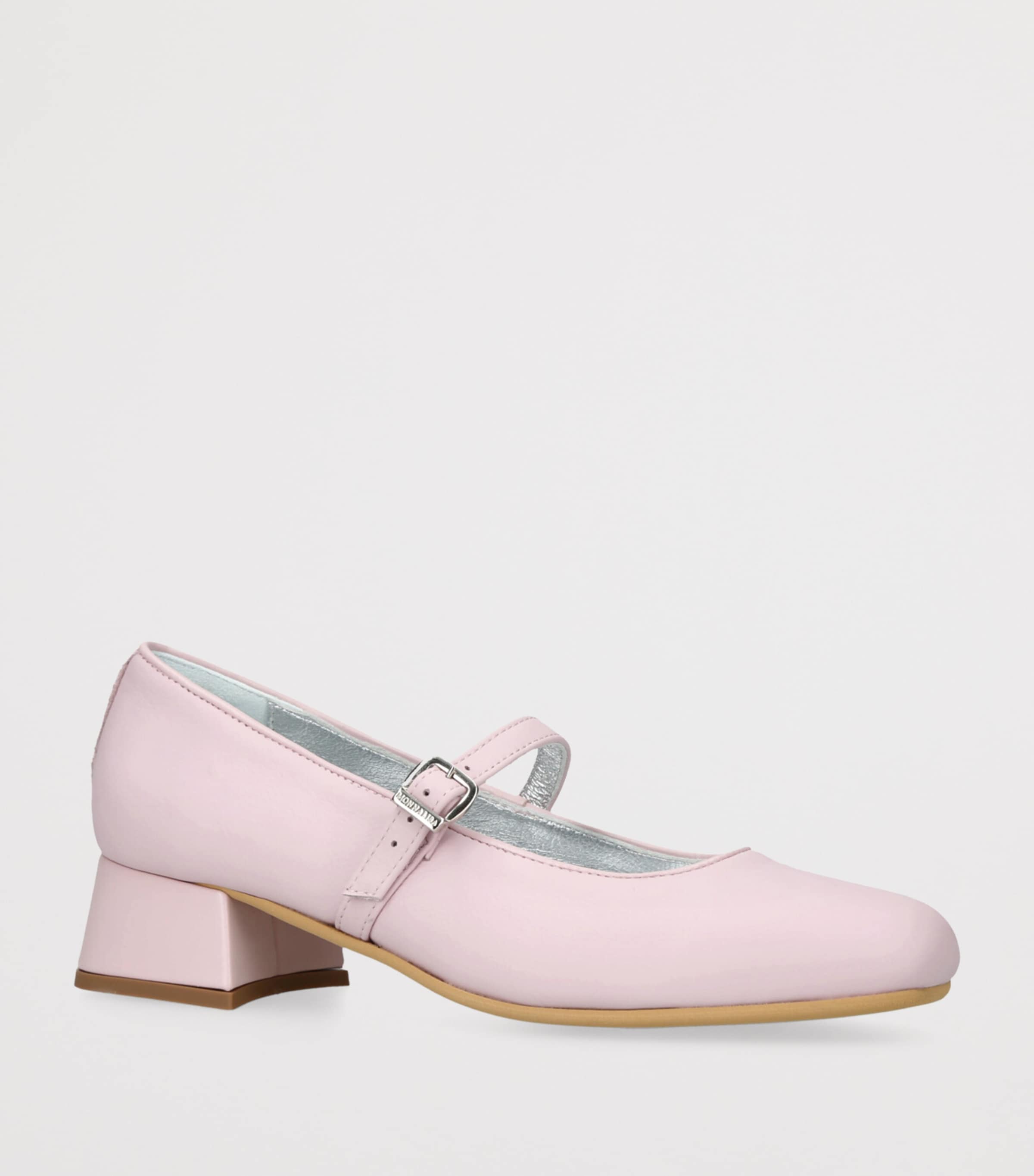 Leather Dorothy Mary Janes PINK Image 3