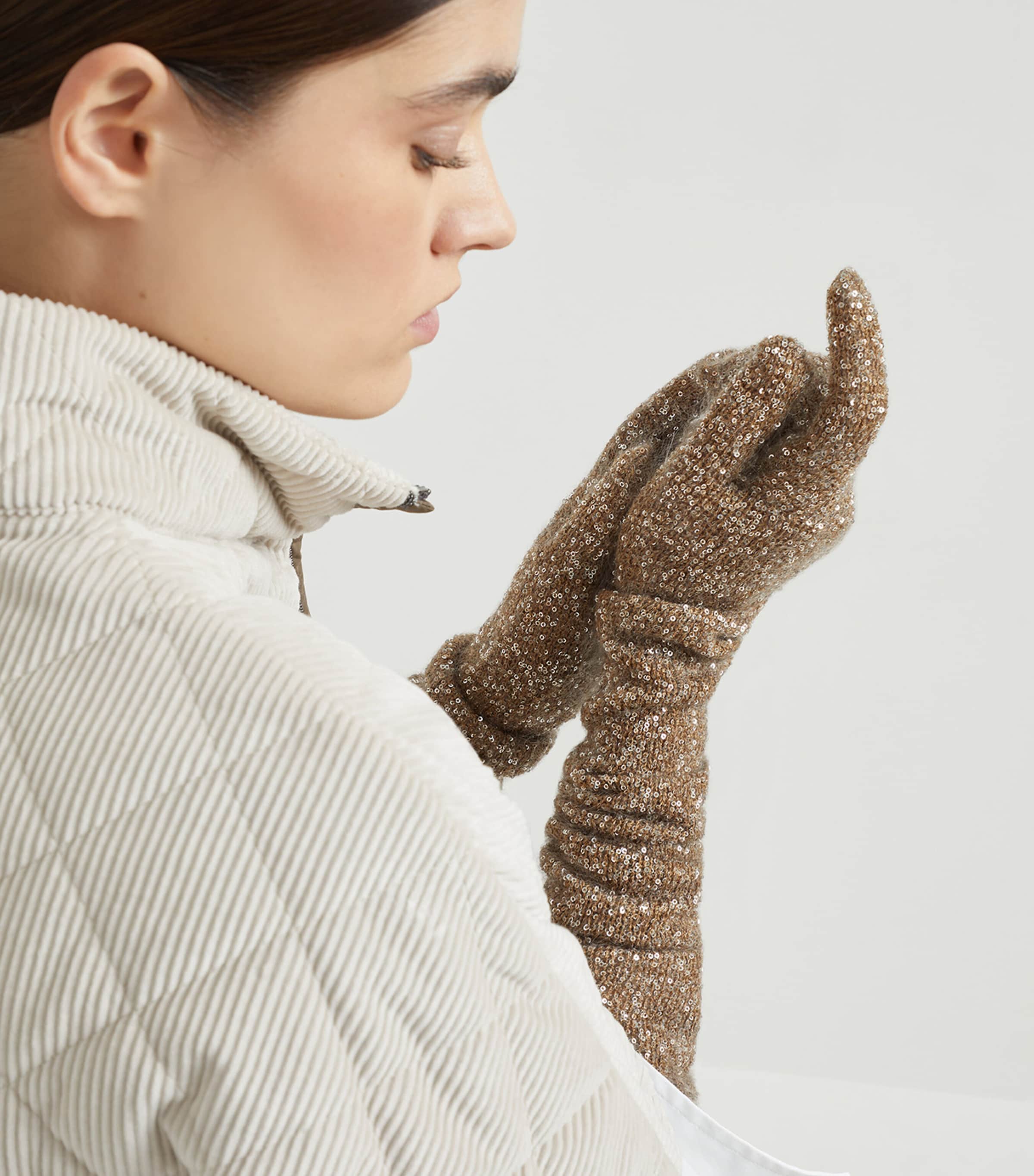 Dazzling Knit Gloves CKO09 Image 2