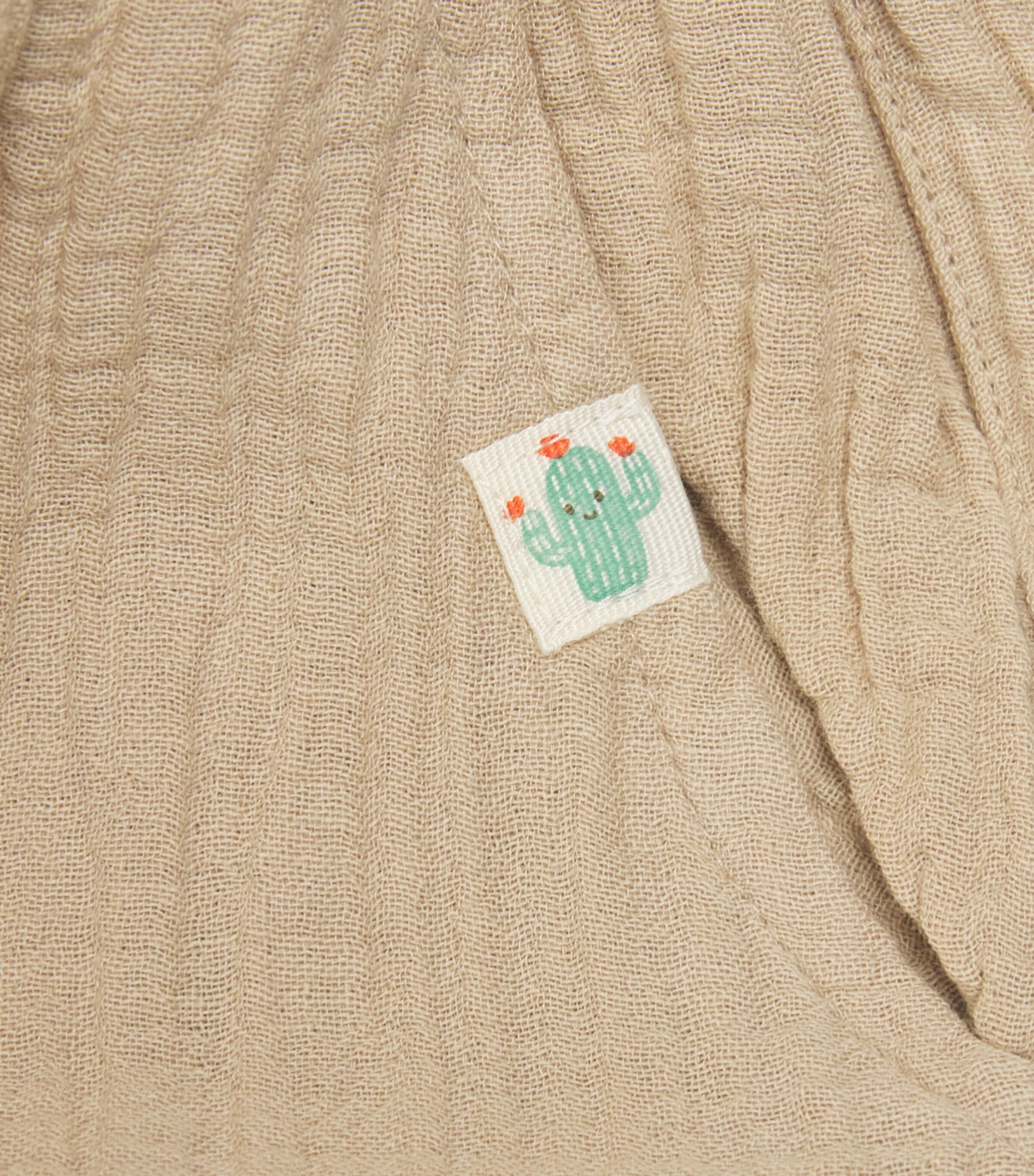 Purebaby Organic Cotton Crinkled Trousers (0-12 Months) Burto Image 4