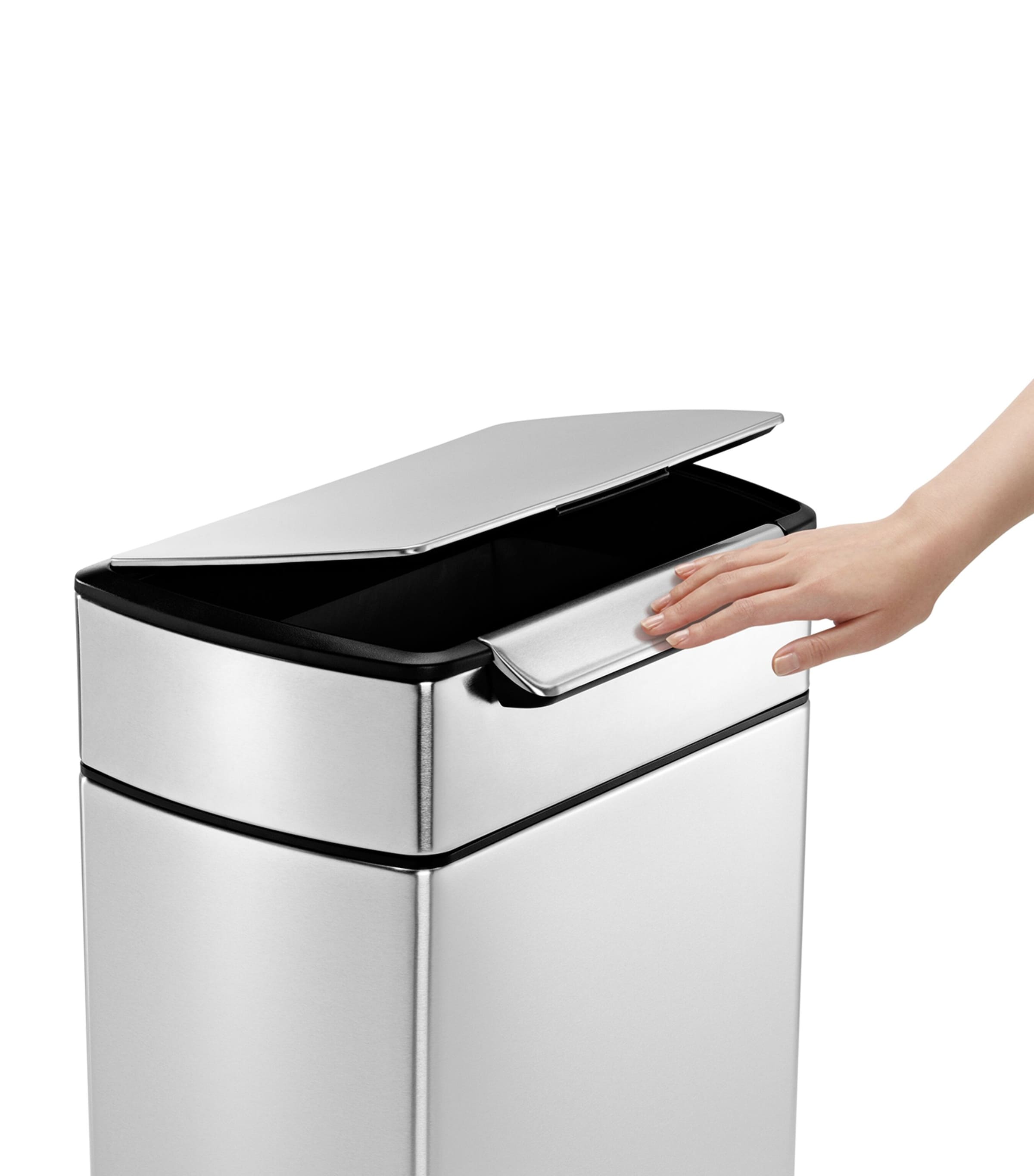 Touch Bar Bin (40L) SILVER Image 3