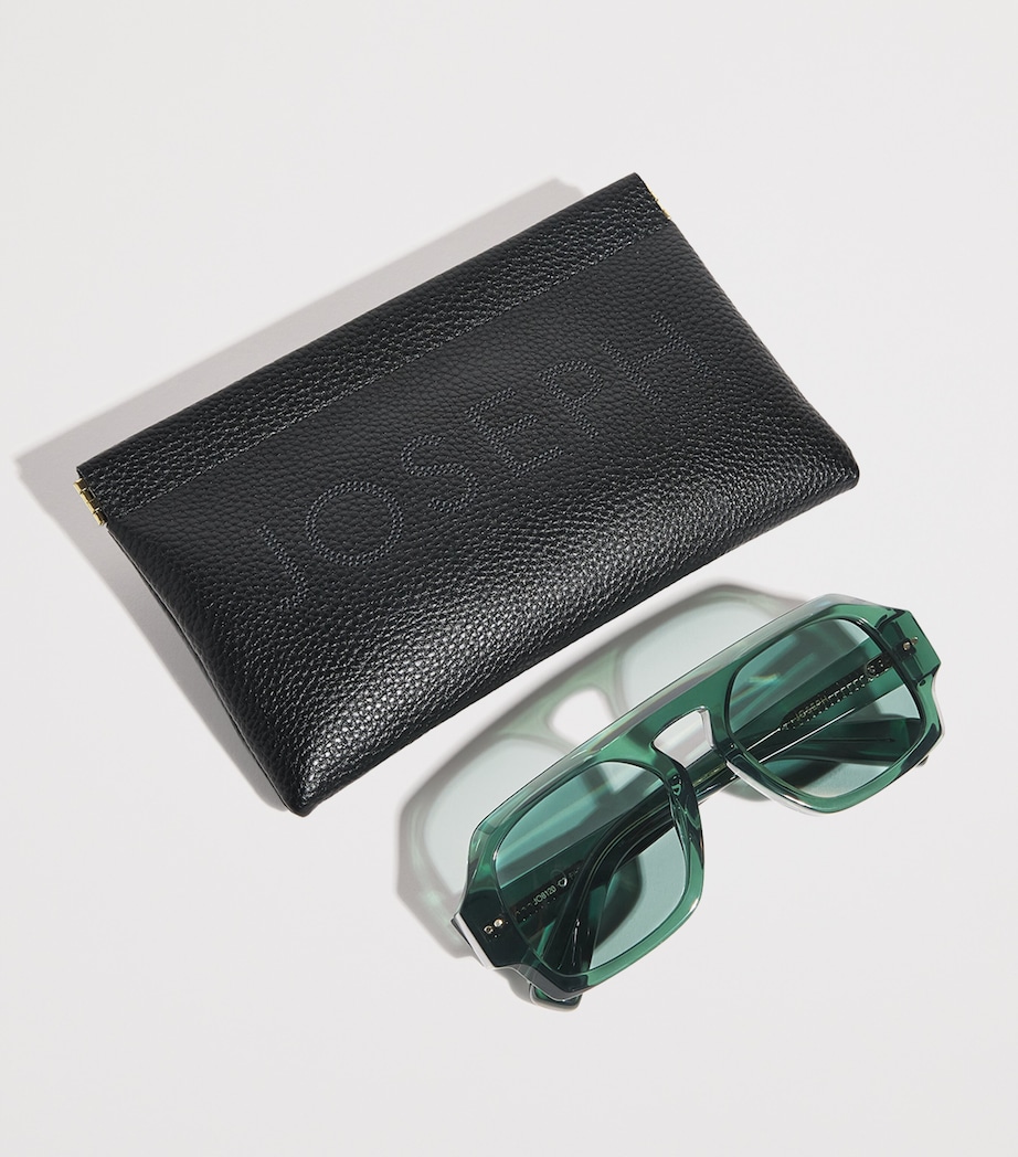 Joseph Aviator Talba Sunglasses Mint Image 4