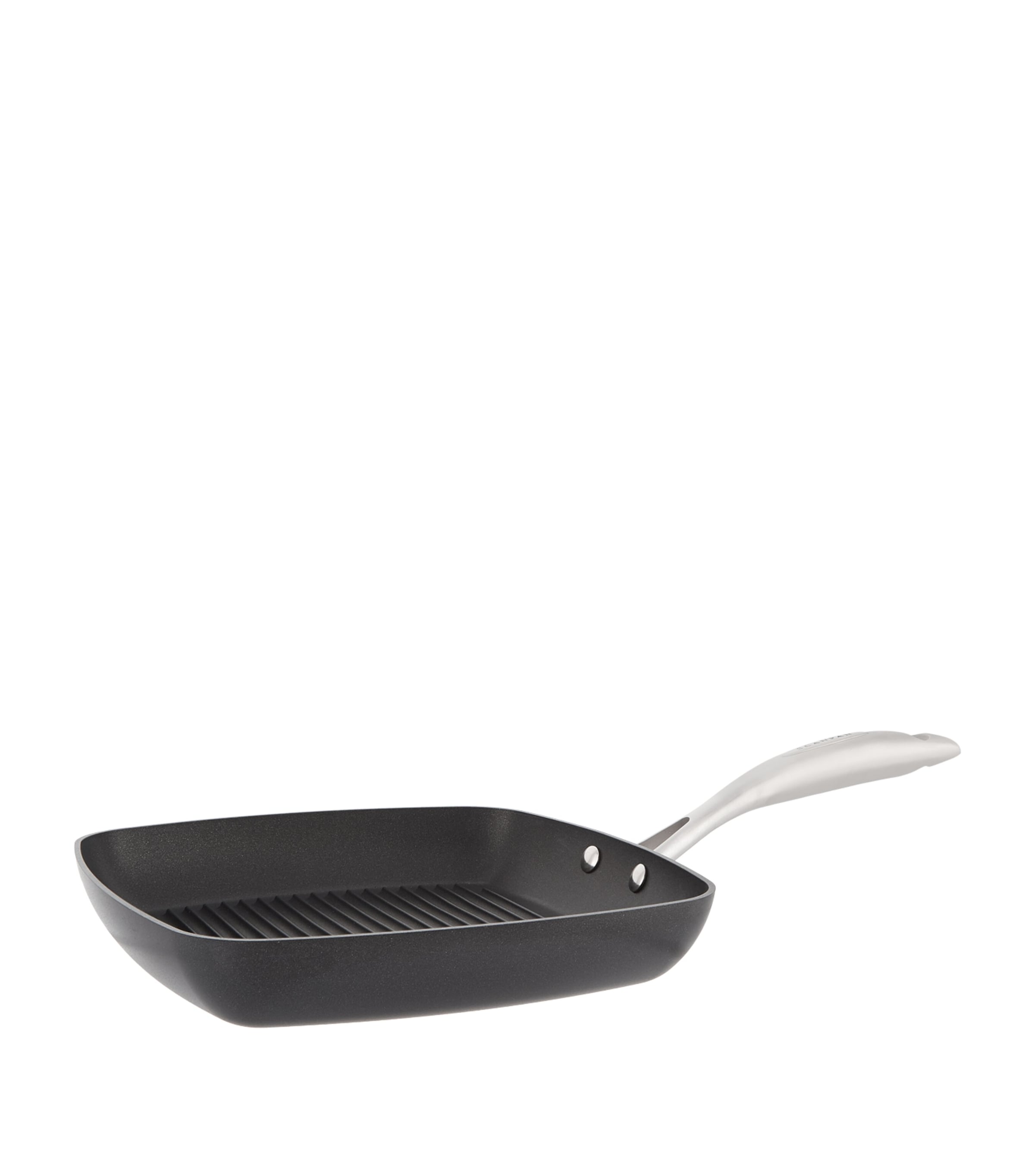 Shop Scanpan Pro Iq Grill Pan In Black