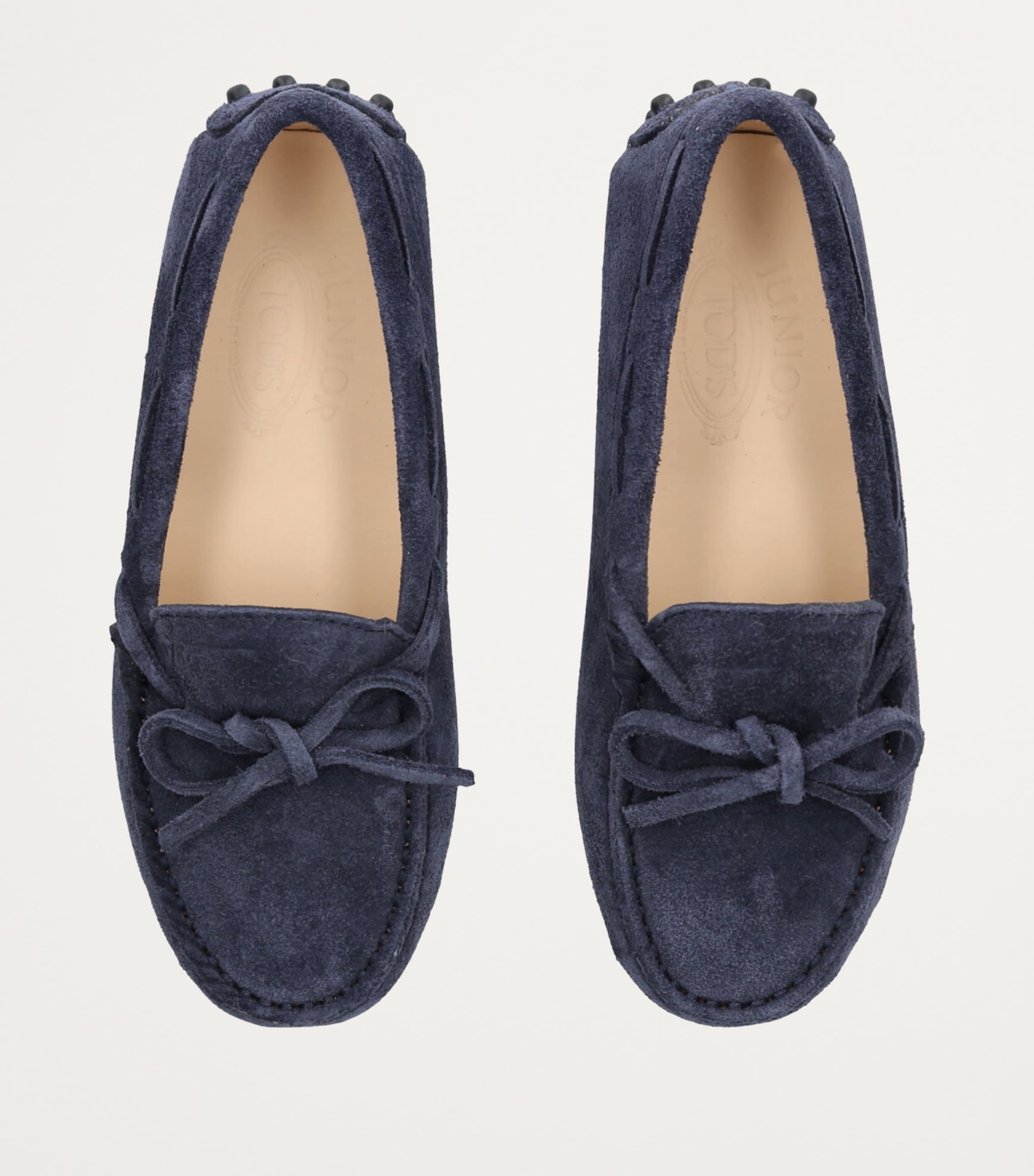 Suede Gommini Loafers NAVY Image 4