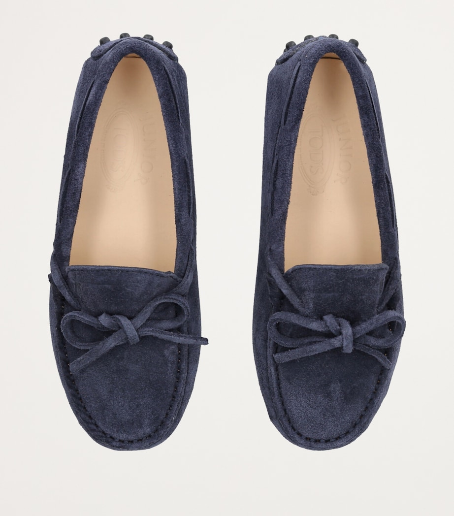 Suede Gommini Loafers NAVY Image 4