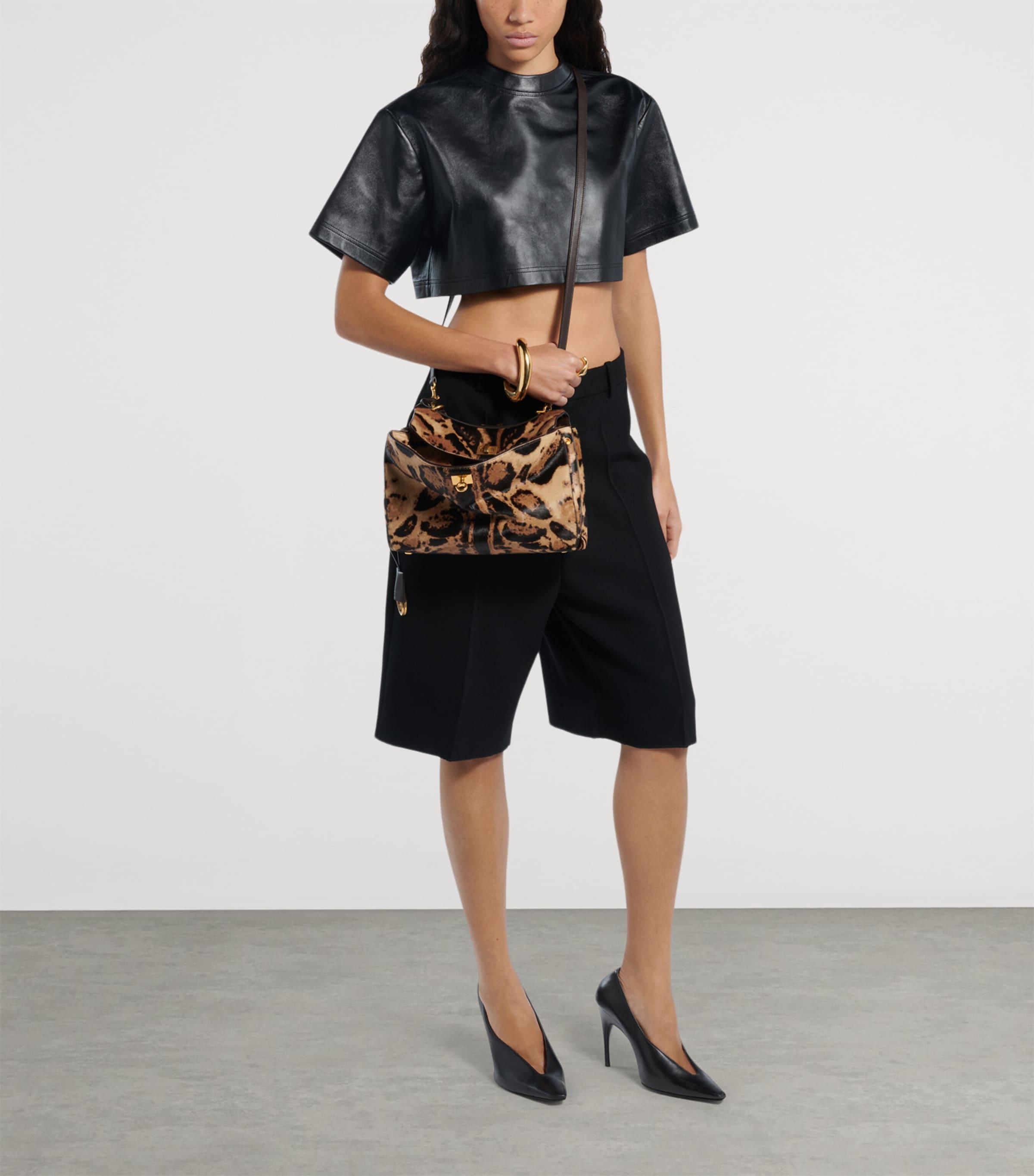 Balenciaga Pony Hair Rodeo Top-Handle Bag Image 2