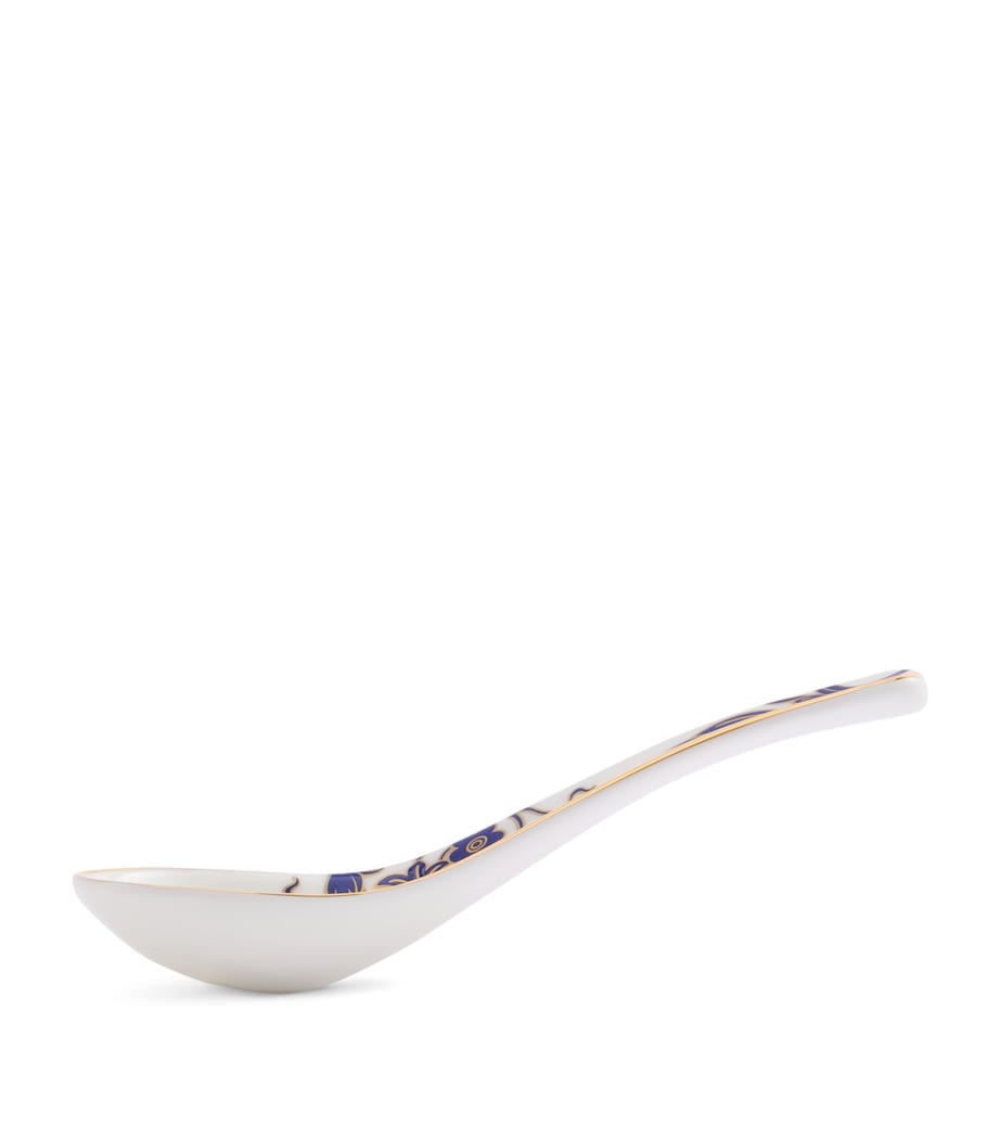 Set of 2 Soup Spoons BLUE Image 5