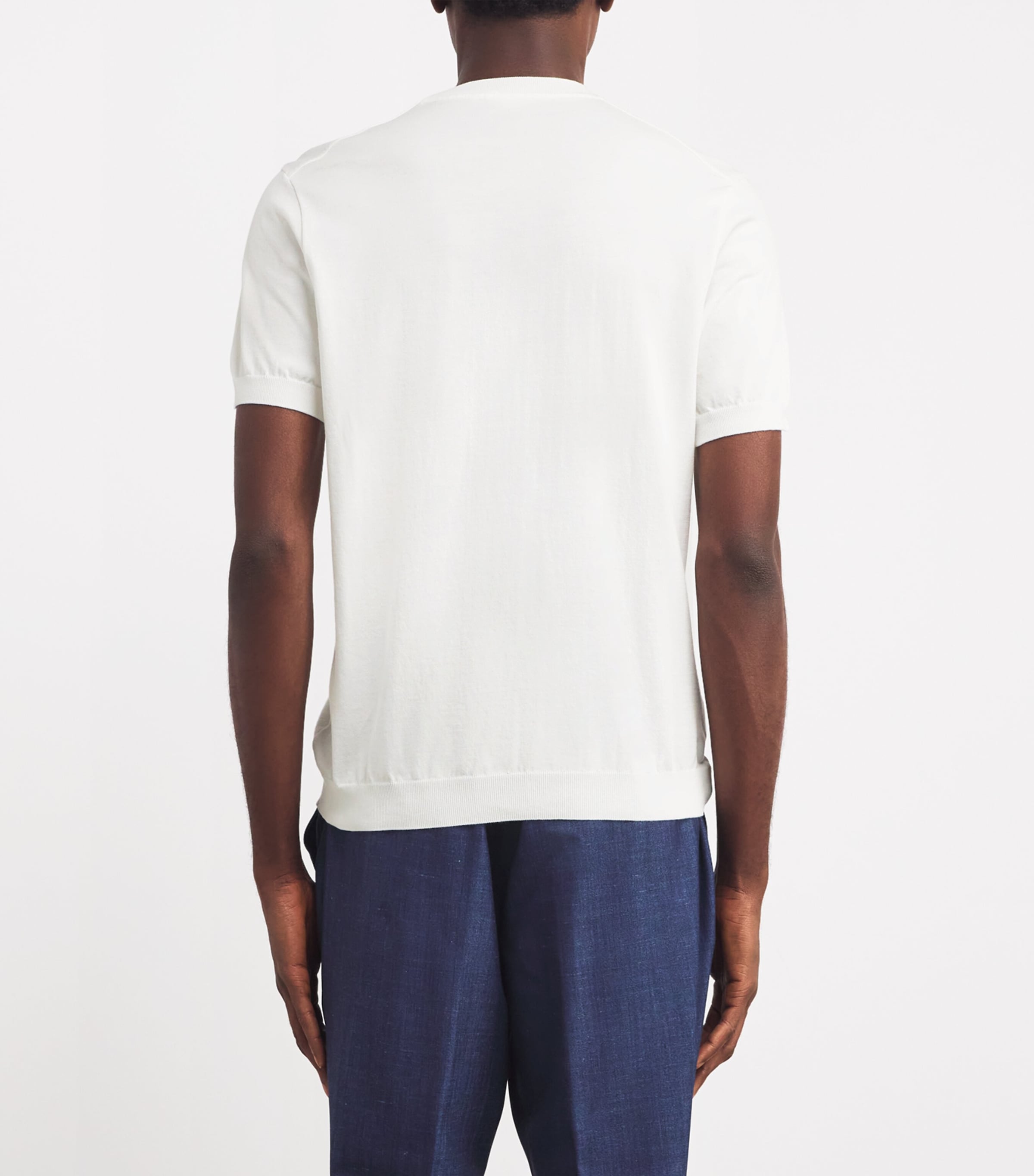 Cotton Fresco T-Shirt 010WHITE Image 4