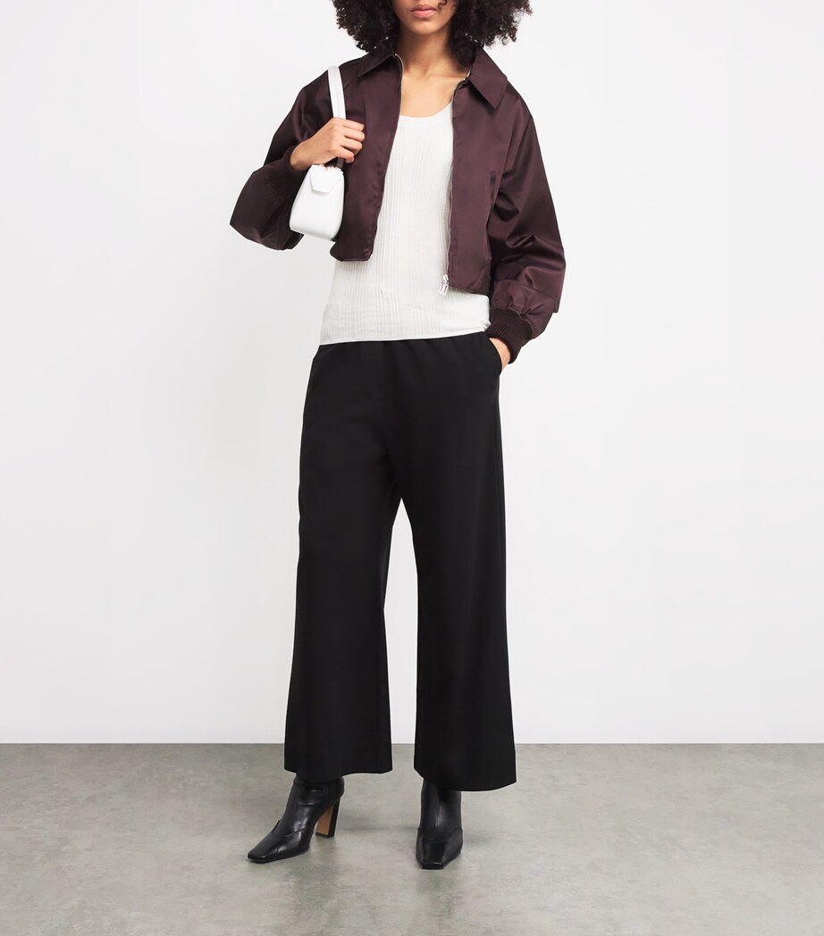 Ribbed Tank Top WHITE Image 2