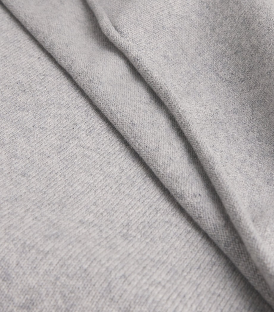 Cashmere-Blend No.426 Comfy Sweater GREY Image 5