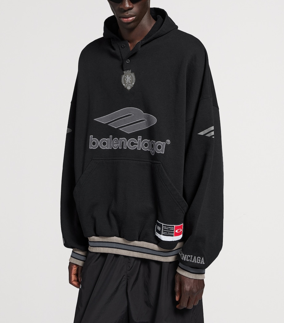 Cotton Jersey Oversized Hoodie 1066 Image 5