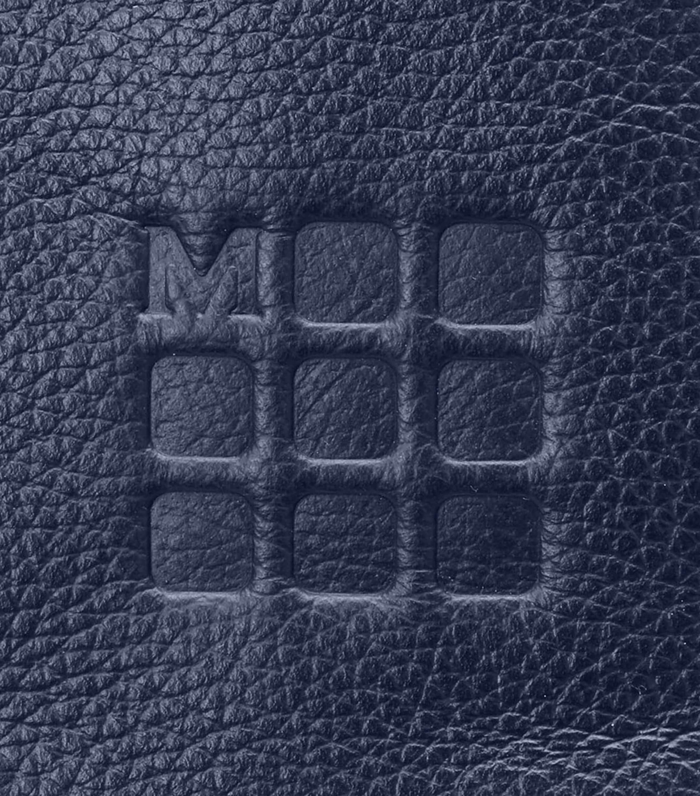 Leather PRO Backpack BLUE Image 5