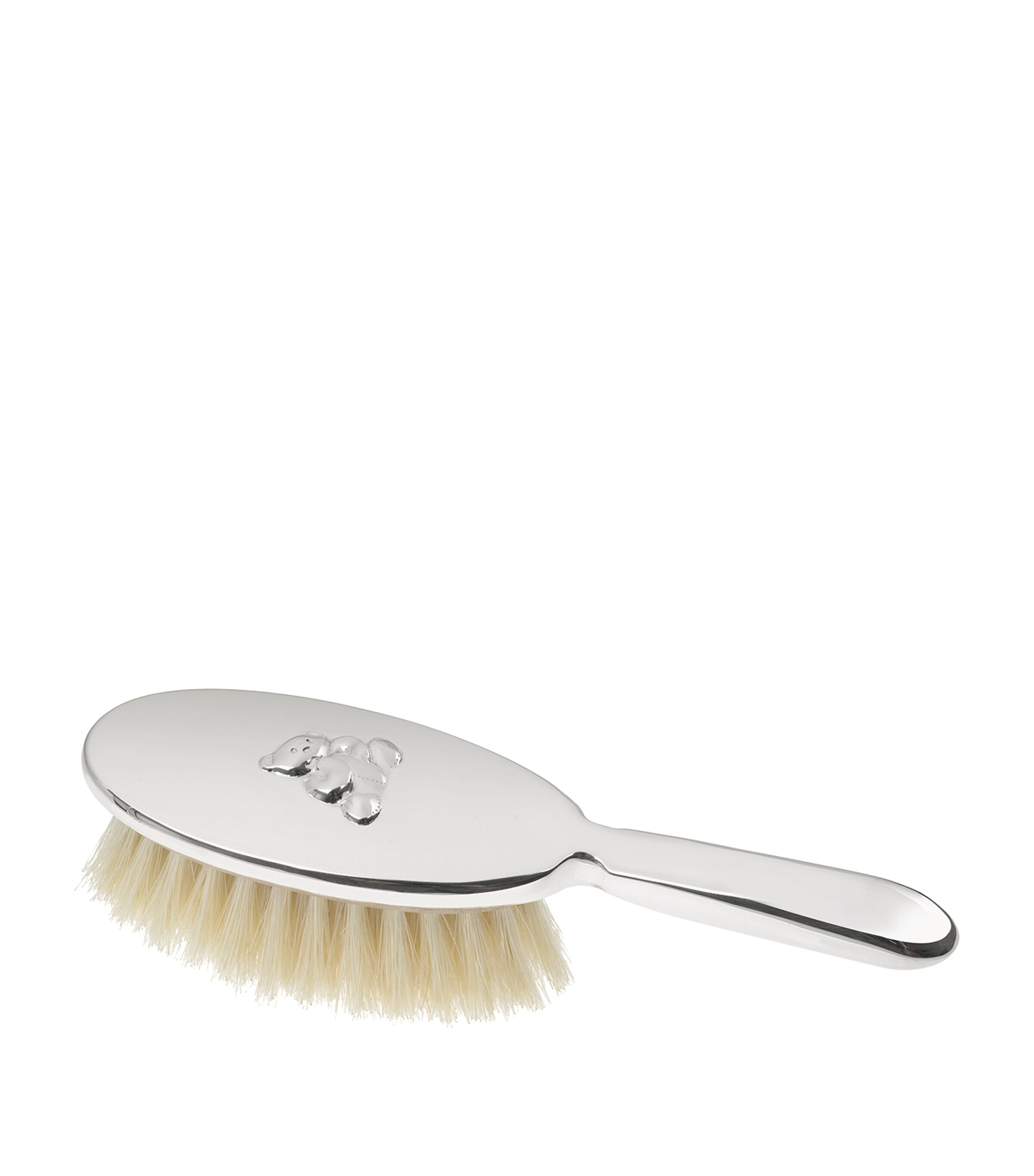 Christofle Sterling Silver Charlie Bear Baby Hairbrush Silver Image 3