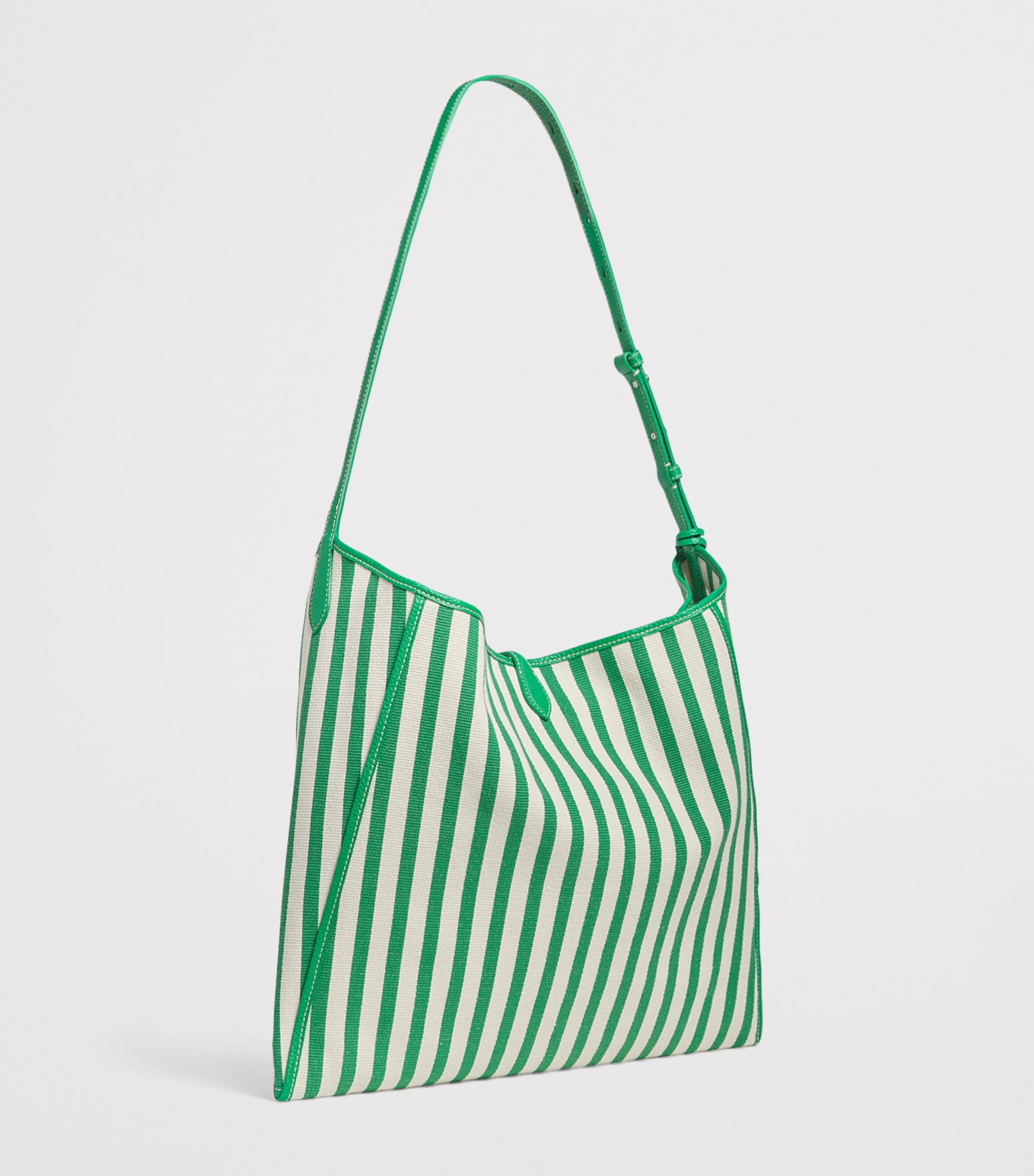 Polo Ralph Lauren Large Stripe Play Messenger Cross-Body Bag Paper/parrot Image 3