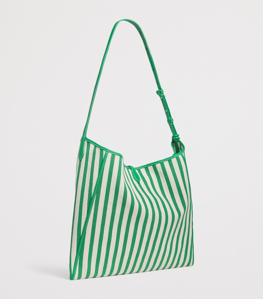 Polo Ralph Lauren Large Stripe Play Messenger Cross-Body Bag Paper/parrot Image 3
