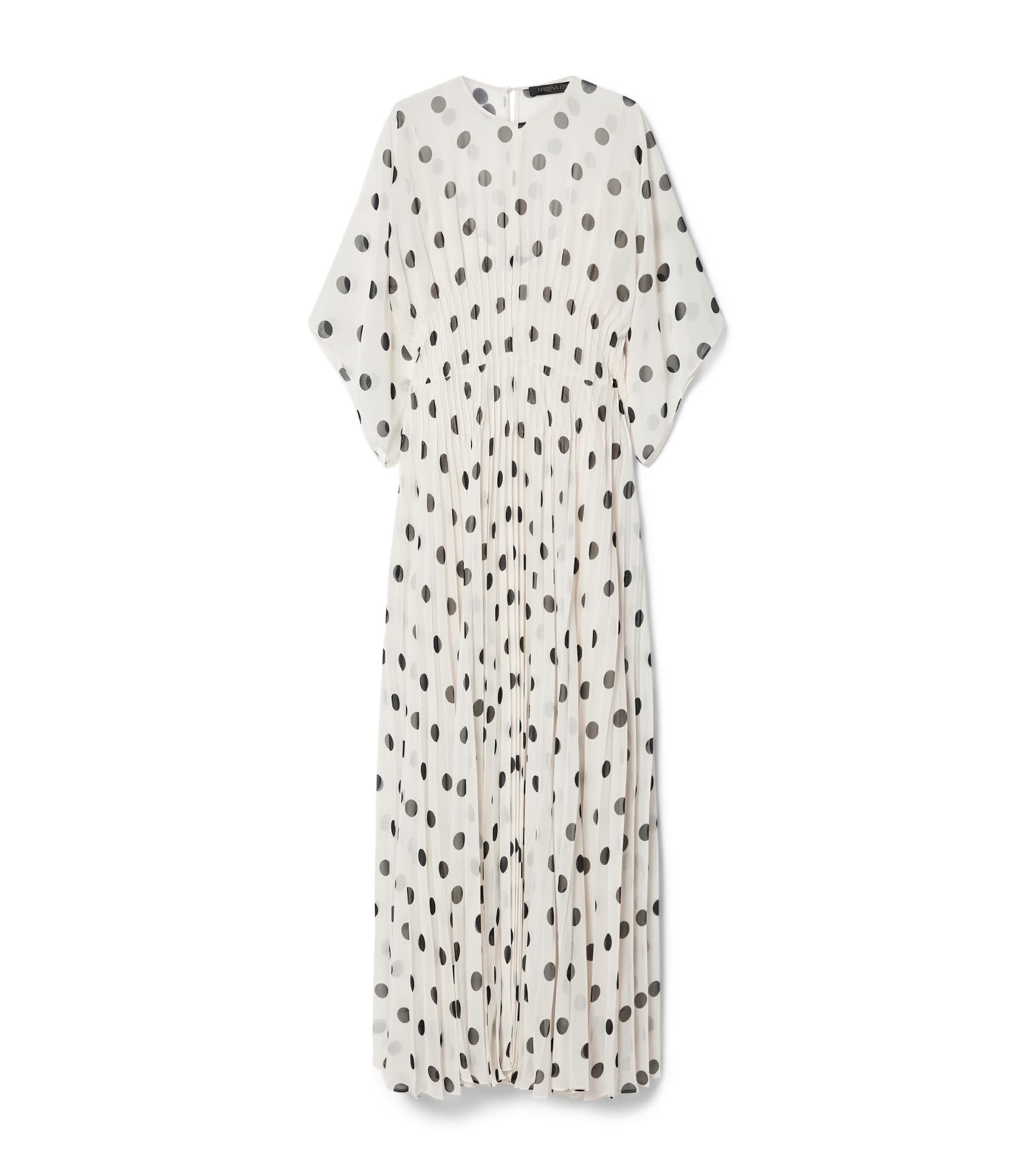 Marina Rinaldi Womens Polka Dot Midi Dress Ivory Image 1