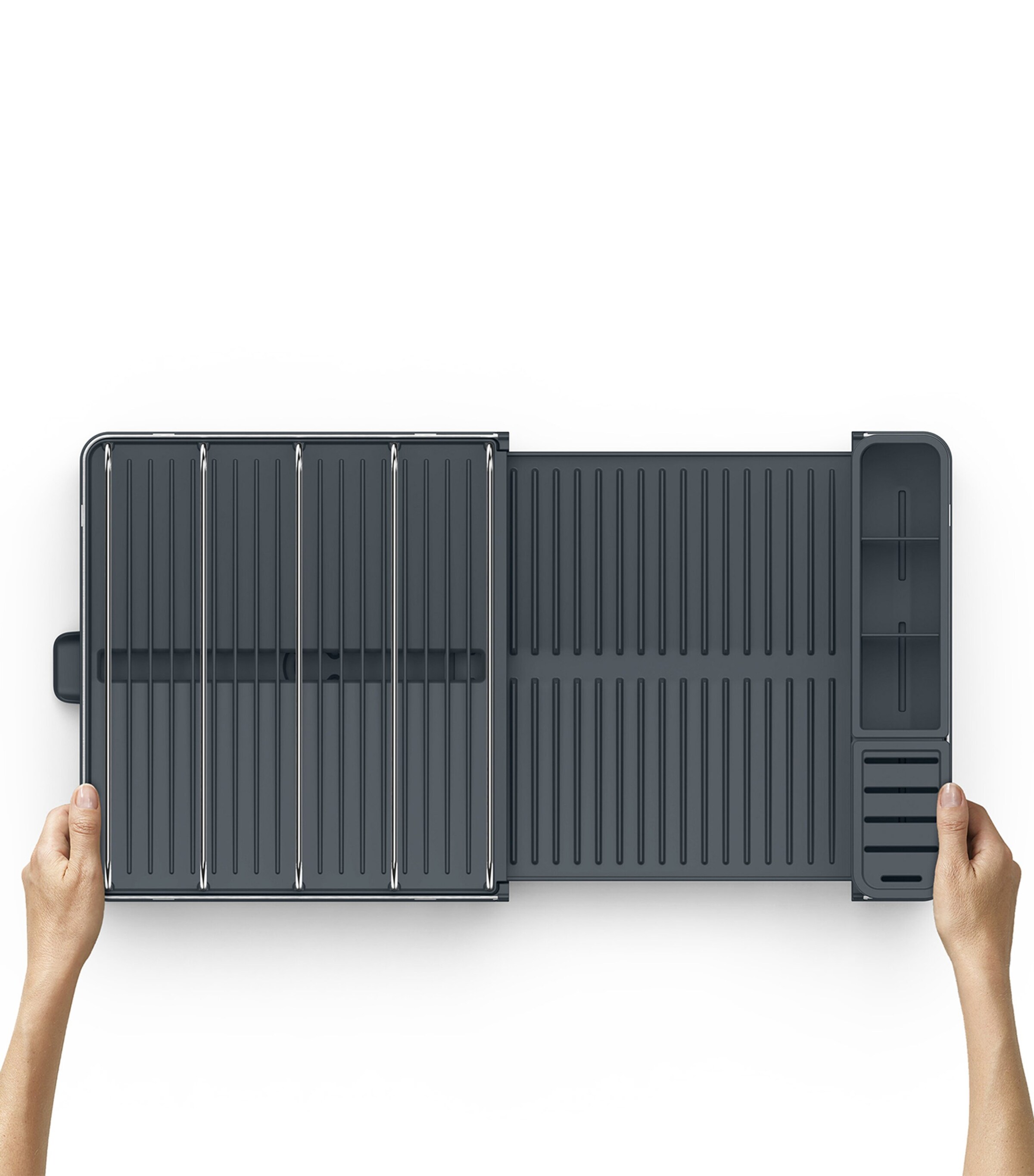 Joseph Joseph Extend Max Expandable Dish Rack Anthracite Image 8