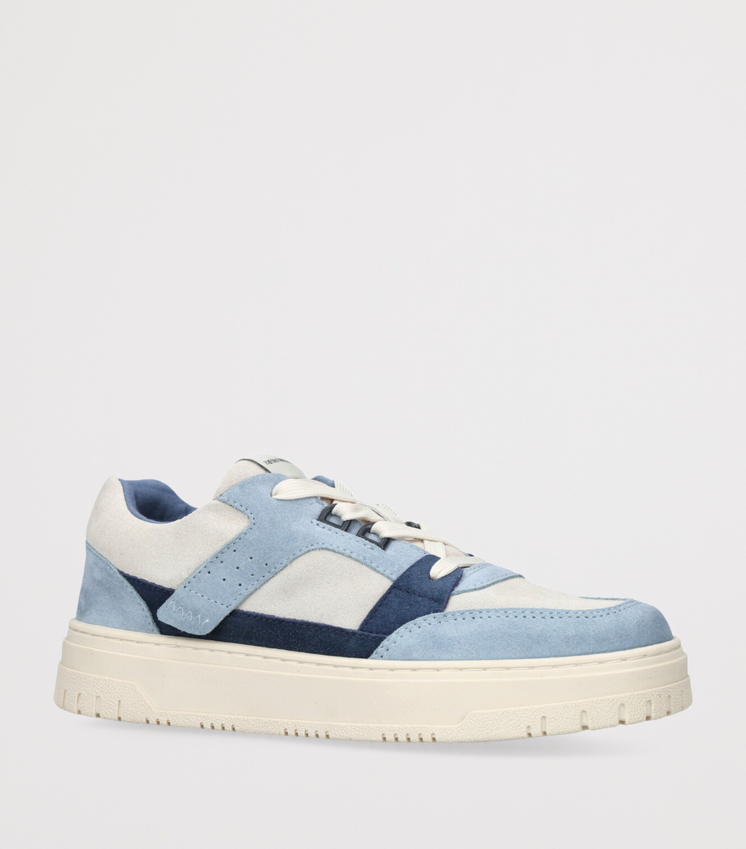 Giorgio Armani Suede City Sneakers Blue Other Image 3