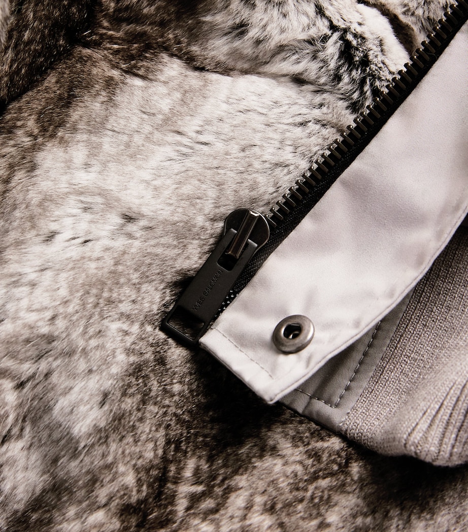 Down Coyote Fur-Trim Parka B3145/SIROCCO Image 5