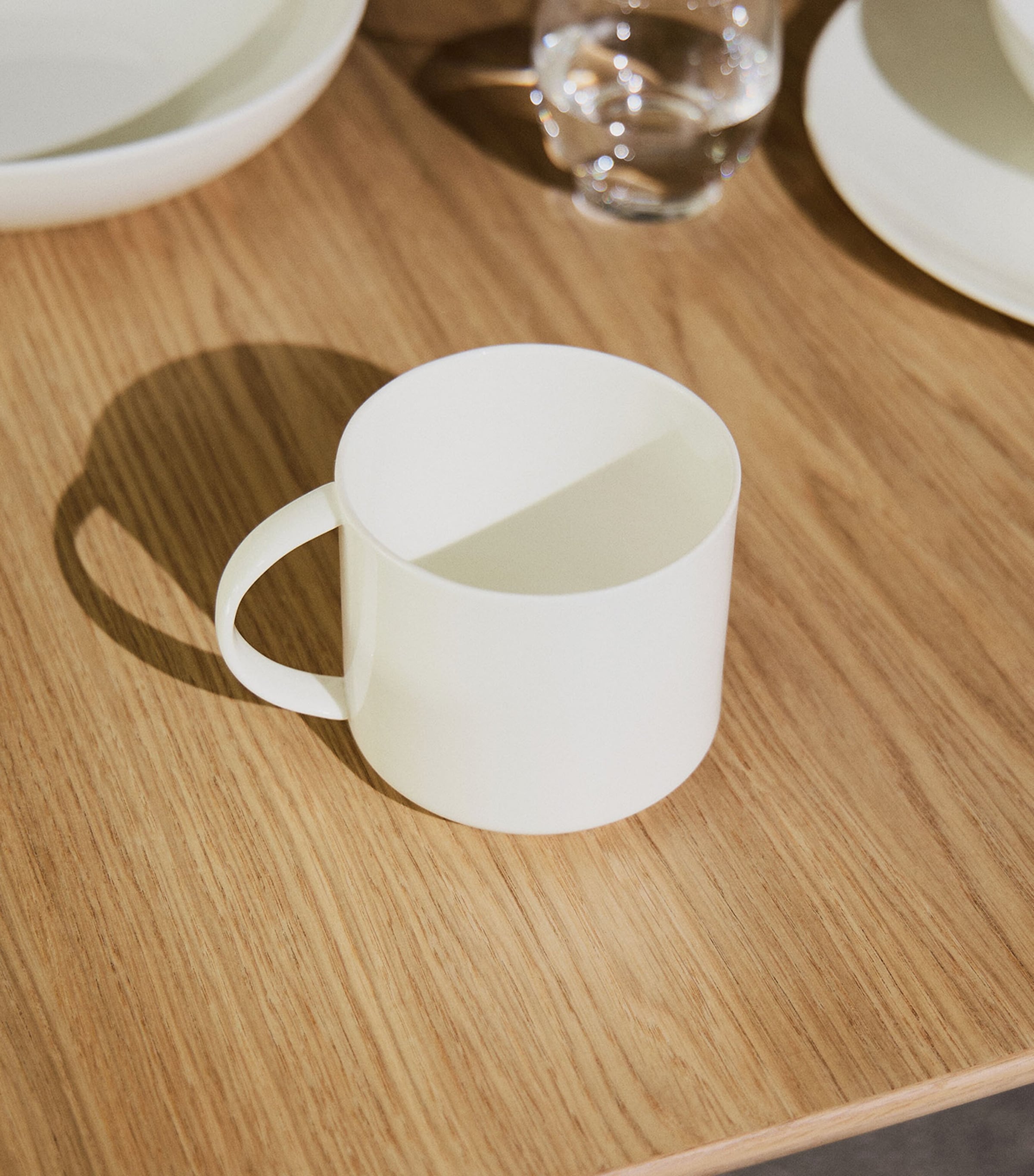 Arc Bone China Mug WHITE Image 5