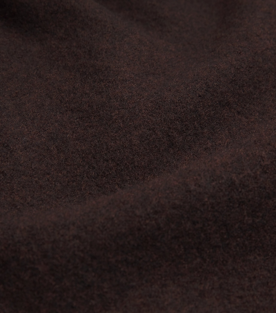 Felted Merino Wool T-Shirt CHOCOLATE M LANGE Image 5