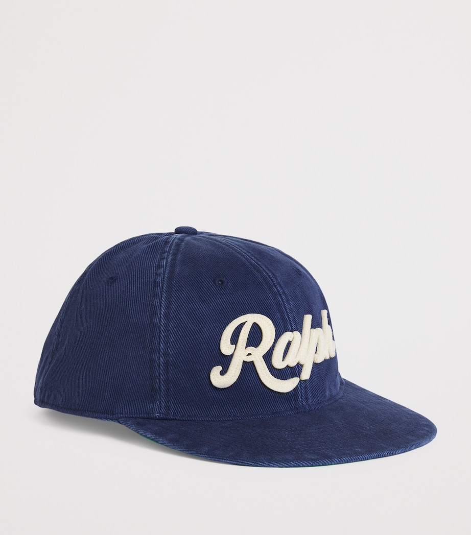 Embroidered Logo Baseball Cap NAVY Image 2