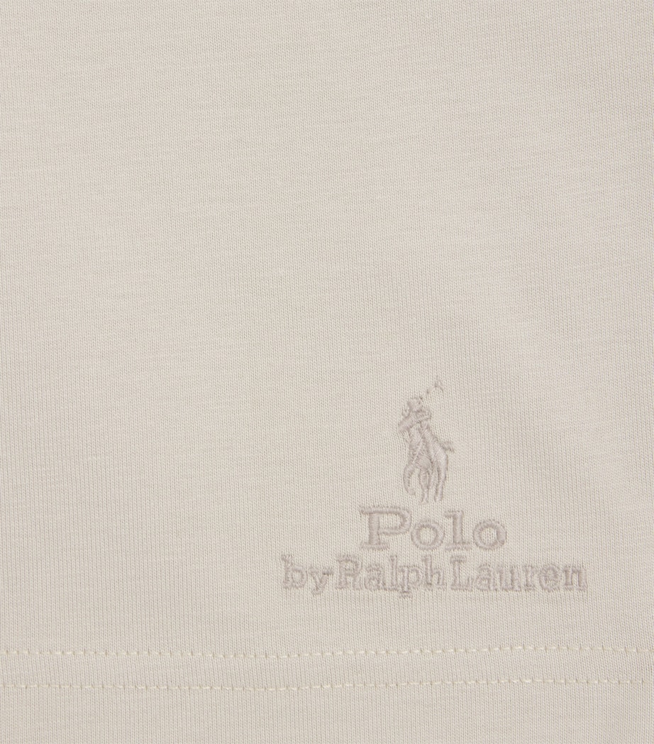 Cotton Drawstring Shorts (2-7 Years) BEIGE Image 3