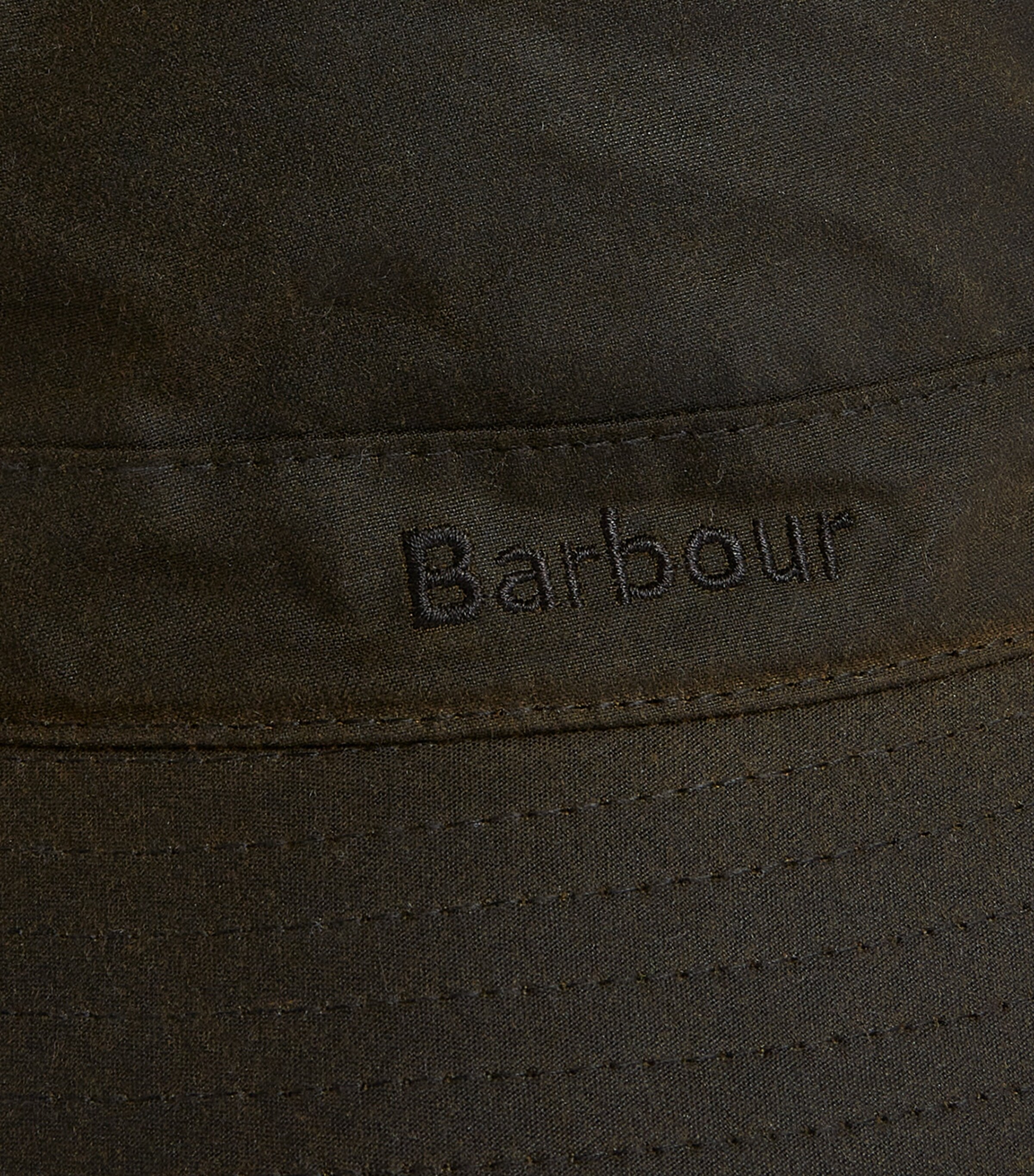 Waxed Cotton Sports Hat OLIVE Image 4