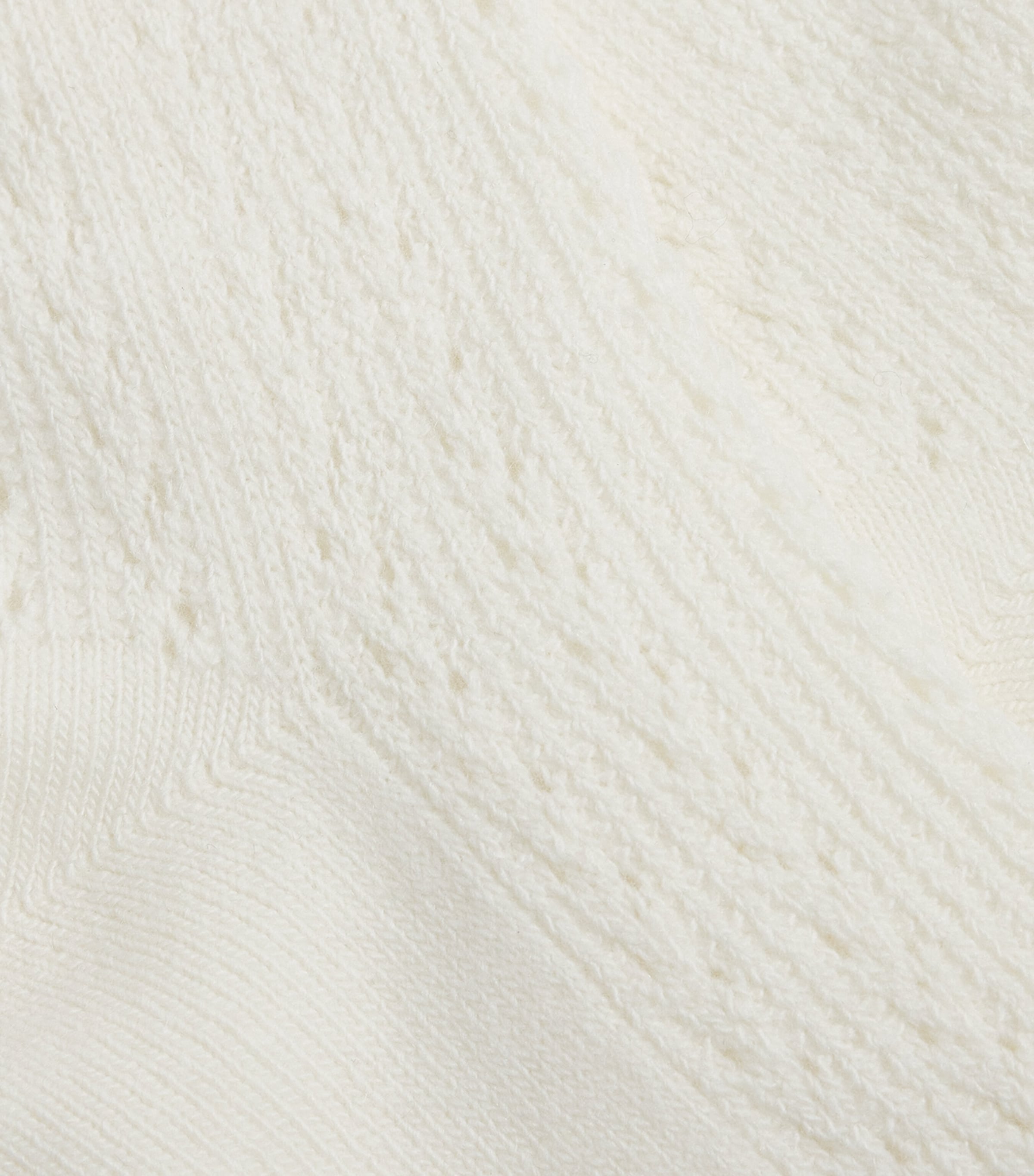 Eleventy Mens Wool-Cashmere-Blend Socks Bianco Image 2