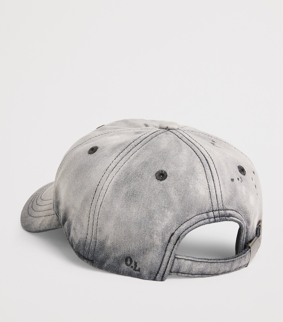 Our Legacy Distressed Baseball Cap Octo Wash Image 3
