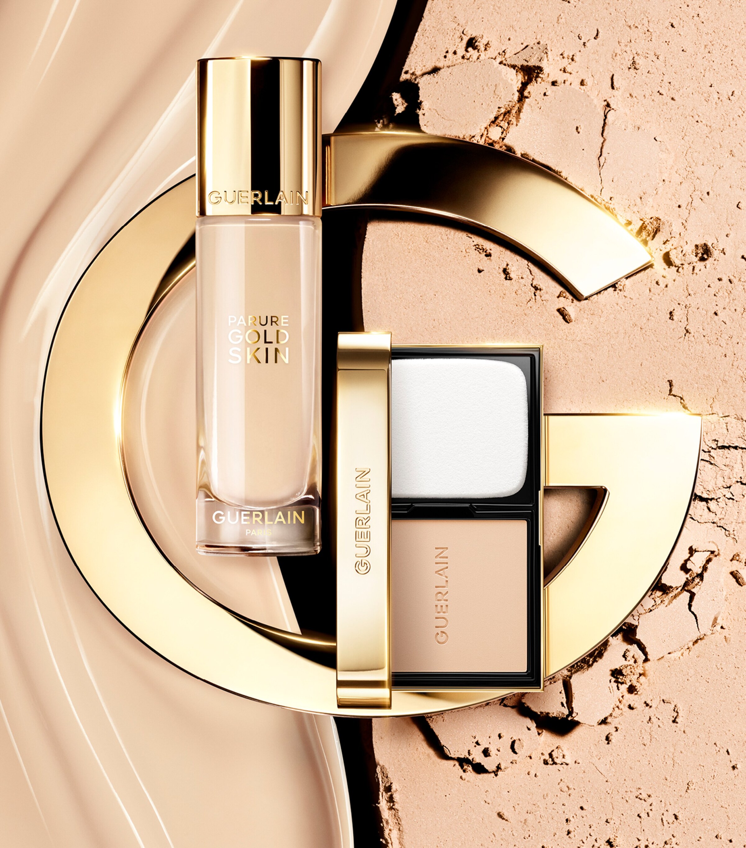 Guerlain Parure Gold Skin Control Matte Compact Foundation Image 6