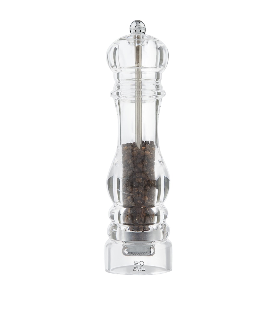 Acrylic Nancy Pepper Mill (22cm) CLEAR Image 2