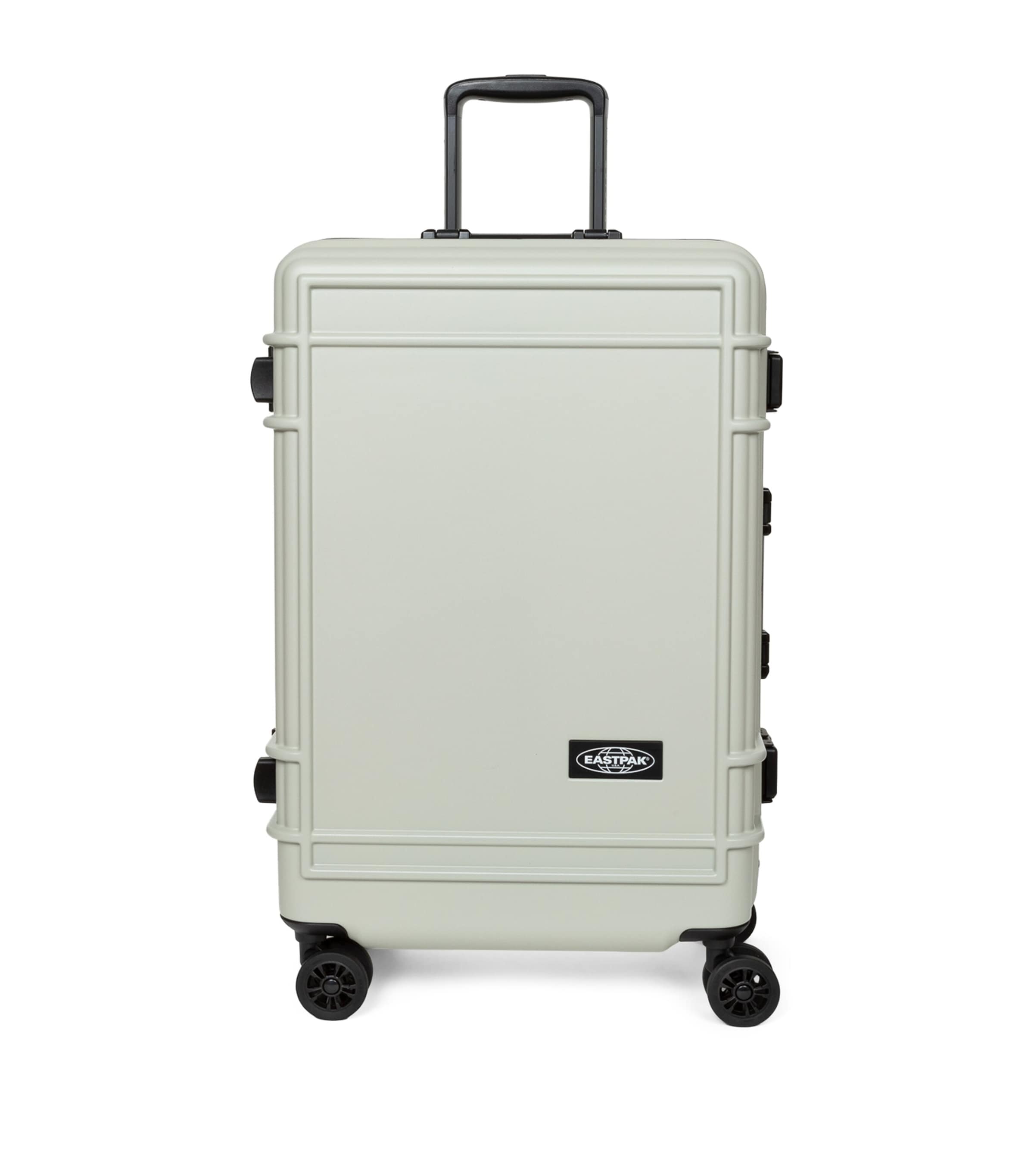 Eastpak Resistr Large-size Hard Shell Suitcase In Sand
