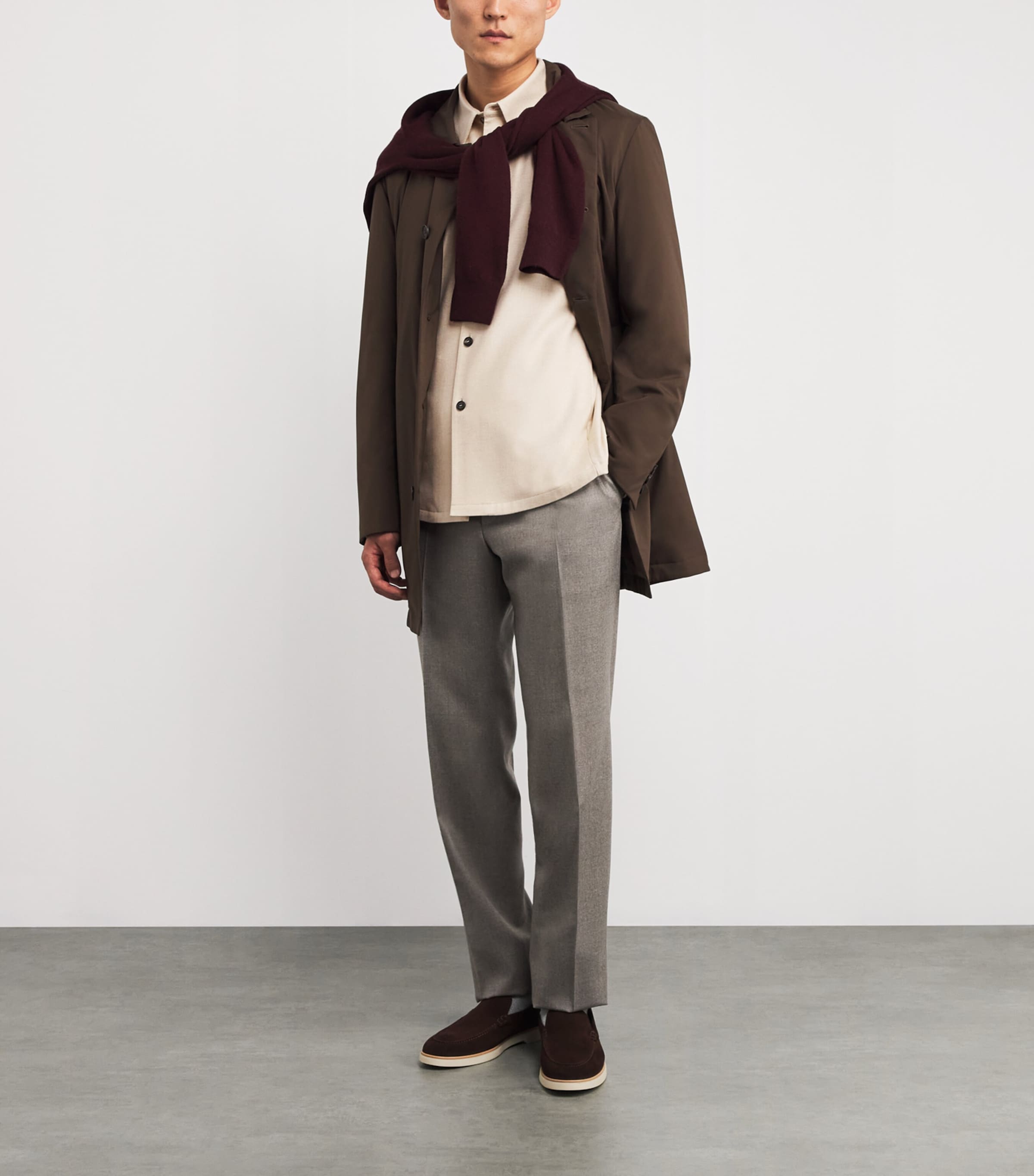 Cashmere Shirt NATURALE WHITE 9009 Image 2