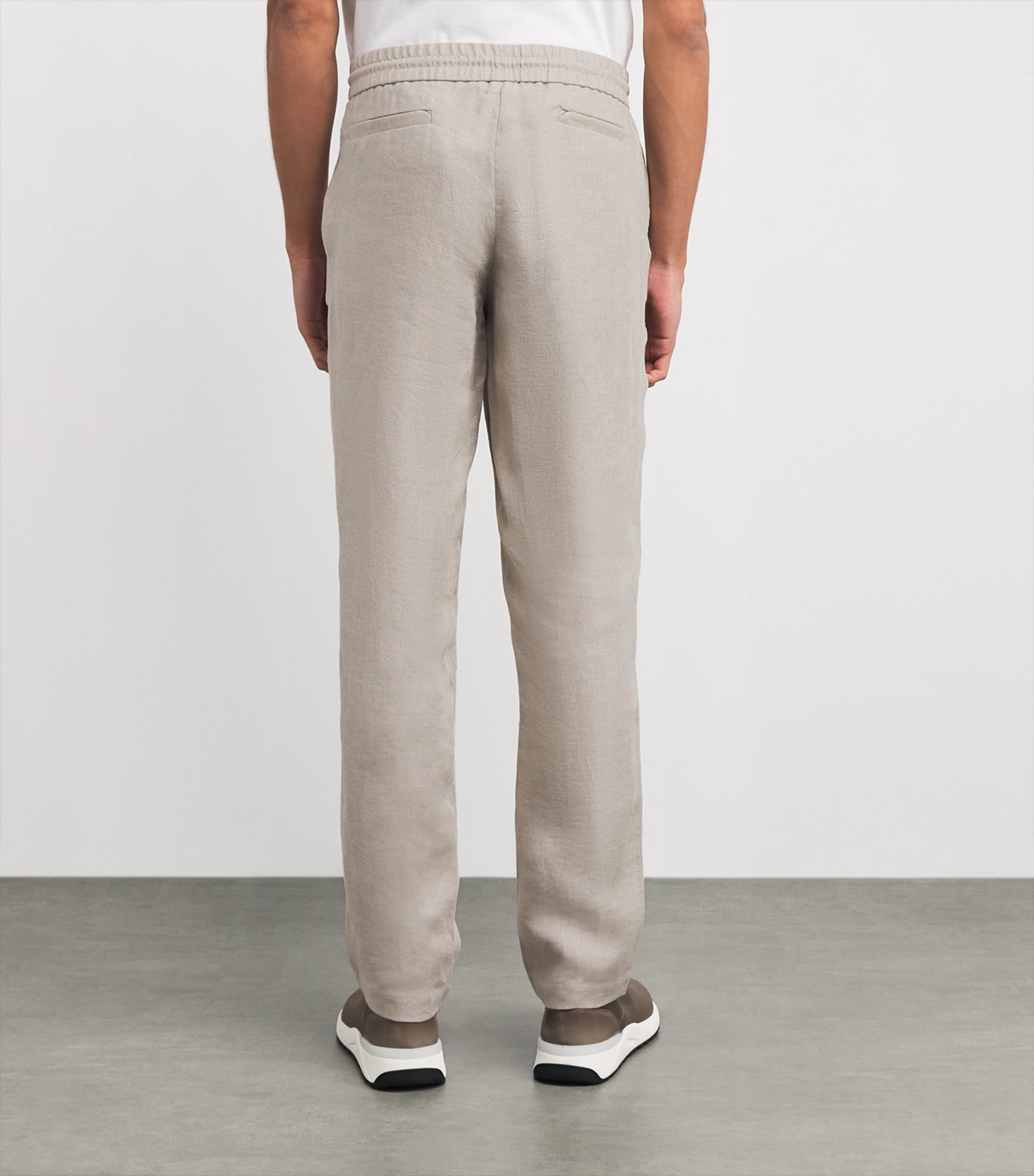 Linen-Cotton Summer Mindset Trousers X77 SAND Image 4