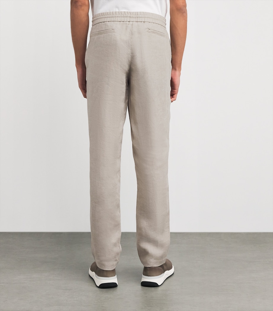 Linen-Cotton Summer Mindset Trousers X77 SAND Image 4