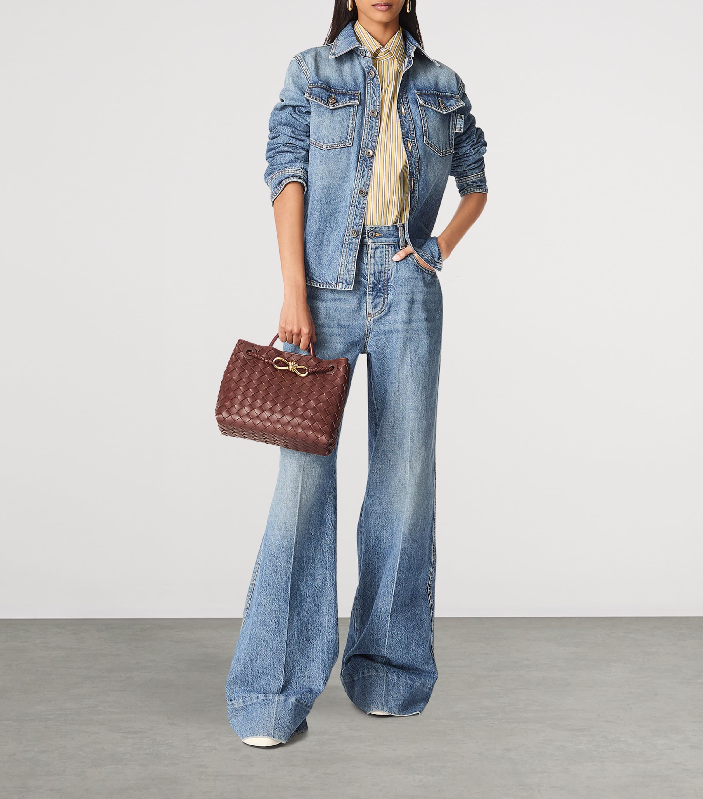 Small Lambskin Andiamo Shoulder Bag 2507 Image 5