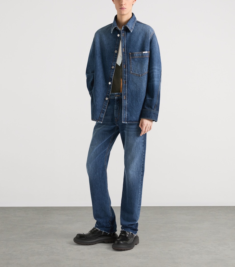 Givenchy Mens Denim Shirt Image 2
