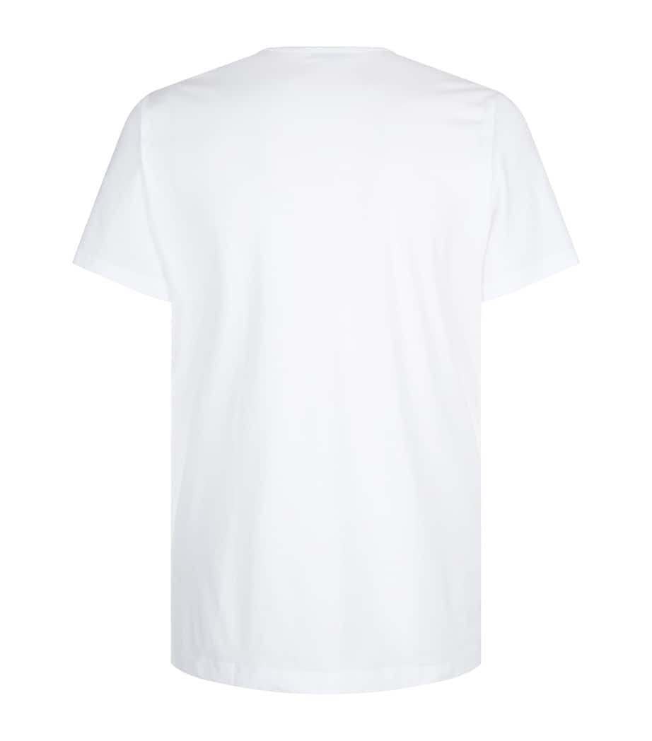 V-Neck Lounge Top WHAA - WHITE Image 3