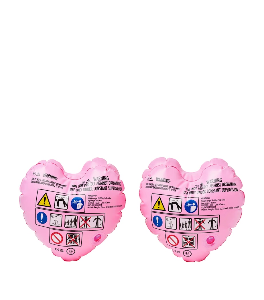 Sunnylife Kids Inflatable Poppy the Peach Armbands Pink Image 5
