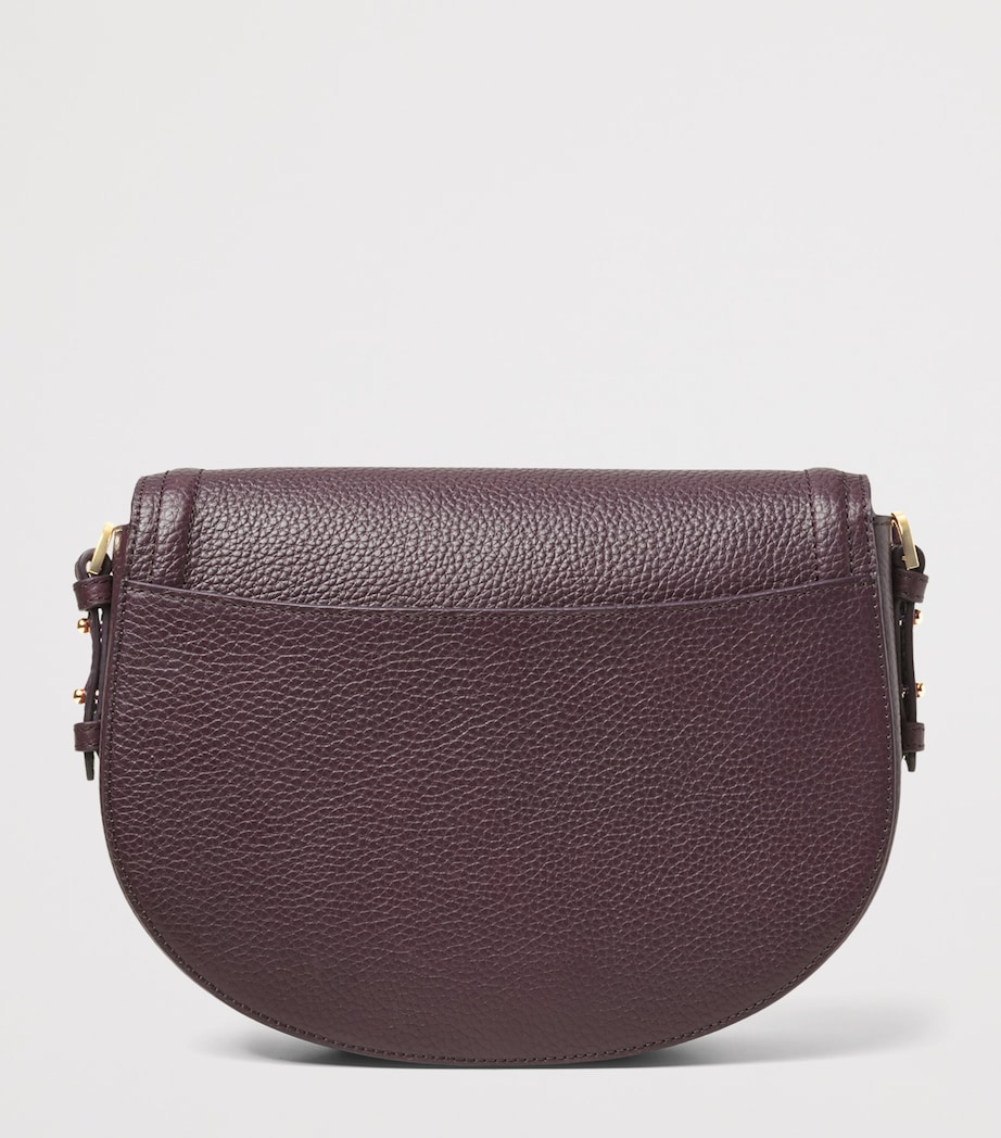 Aspinal Of London Leather Stella Cross-Body Satchel Fig Image 3