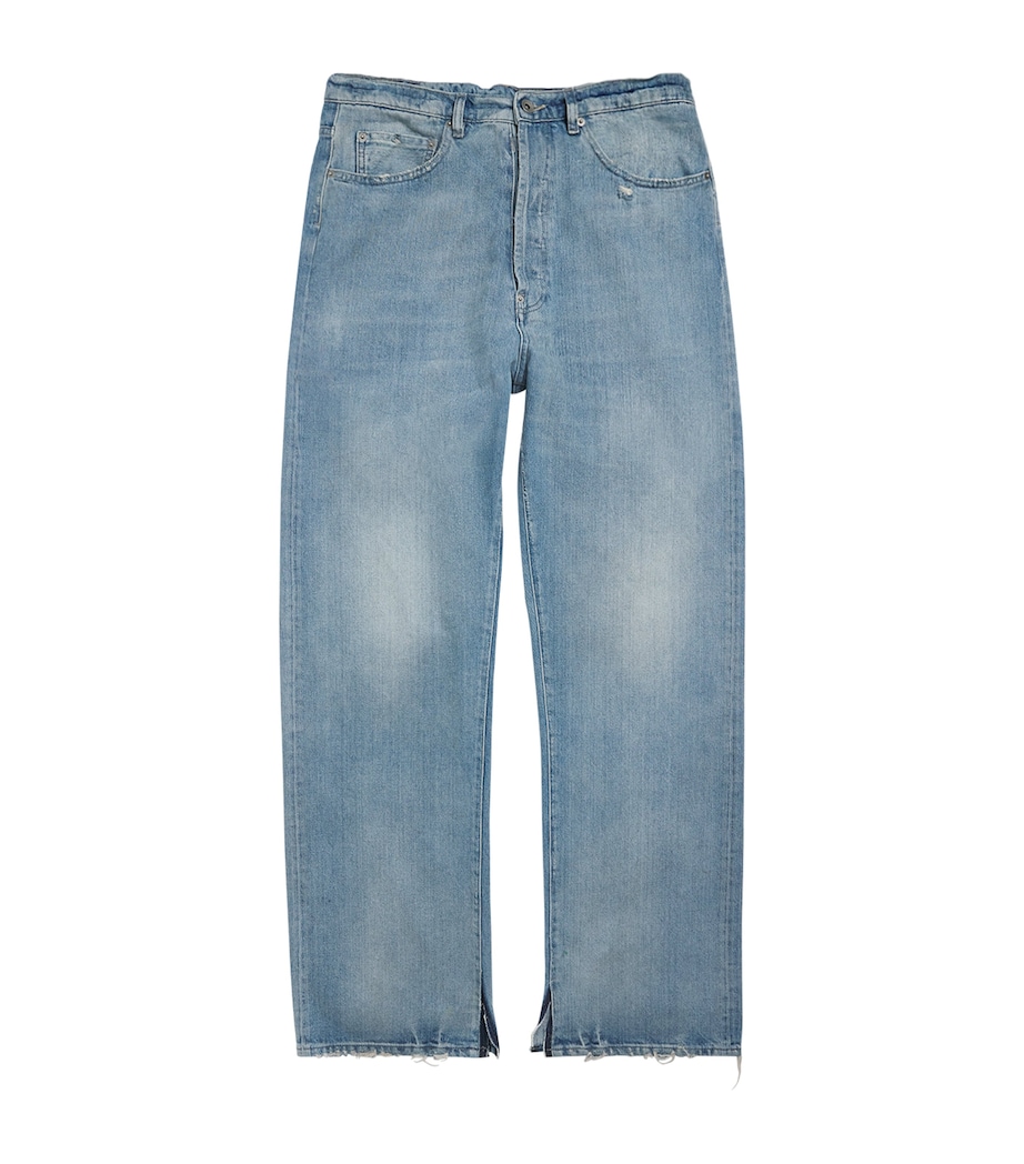 Maison Margiela Mens Straight Jeans Blue Image 1