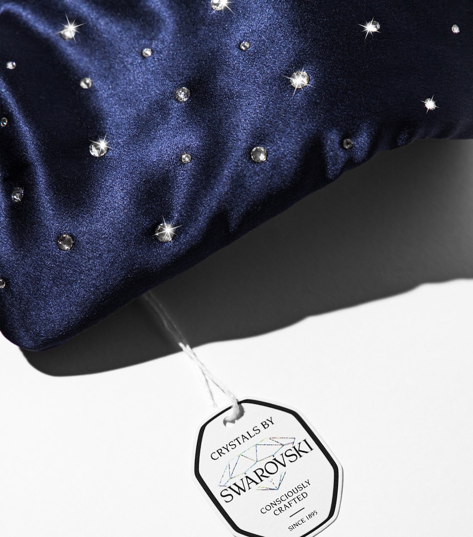 Silk Swarovski Crystal Sleep Mask MIDBLU SWAROVSKI Image 5