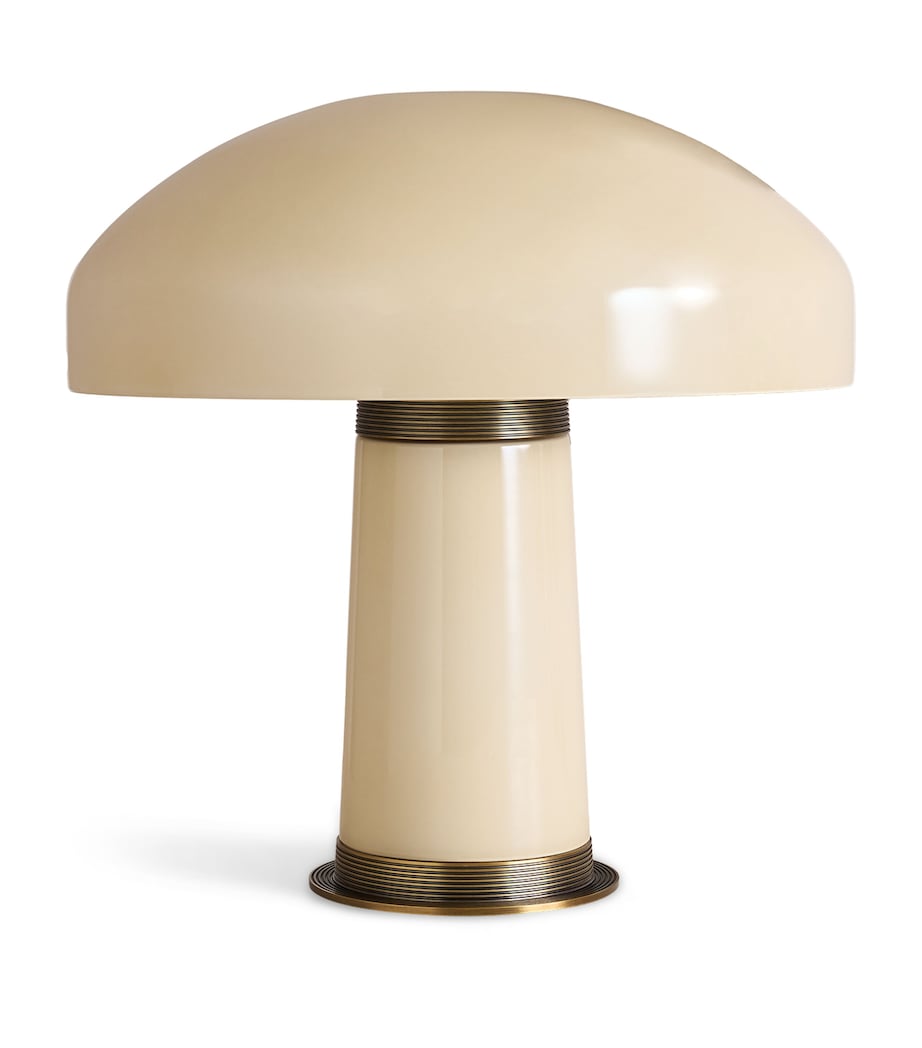 Soho Home Large Janie Portable Table Lamp Cream Image 1