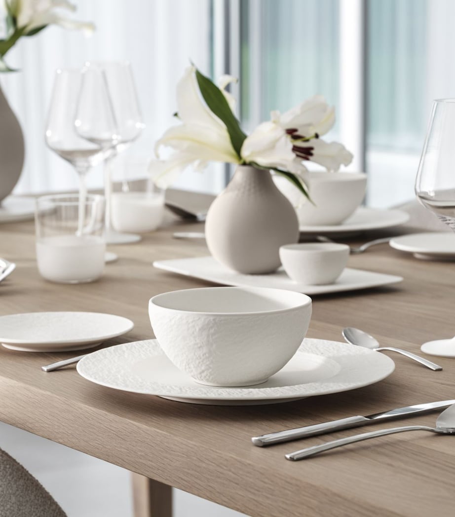 Set of 4 Manufacture Rock Blanc Tumblers (370ml) WHITE Image 2