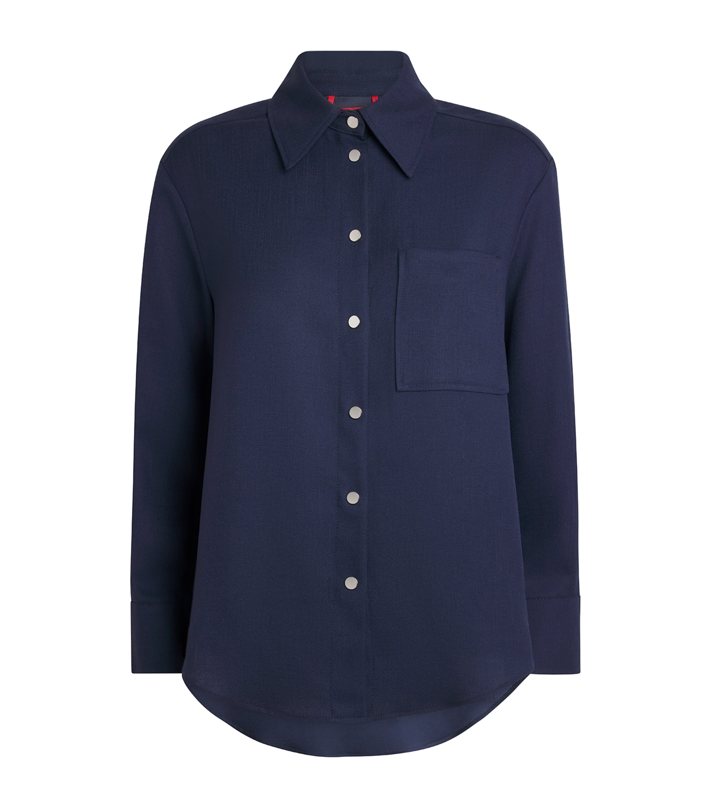 Twill Shirt Jacket NAVY Image 1