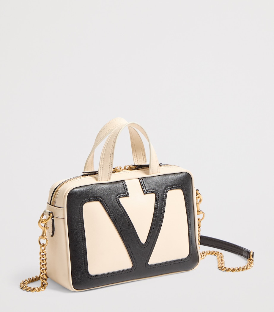 Small Leather Viva Superstar Duffle Bag R4V Image 5